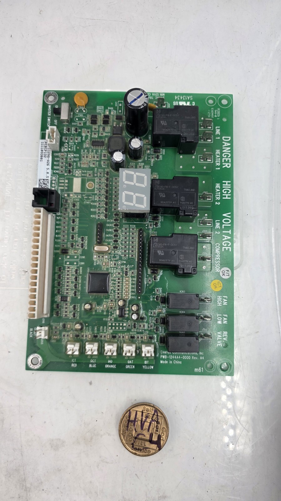Amana 40-1129Q-A26 Goodman PTAC PCBCP132 Control Circuit Board