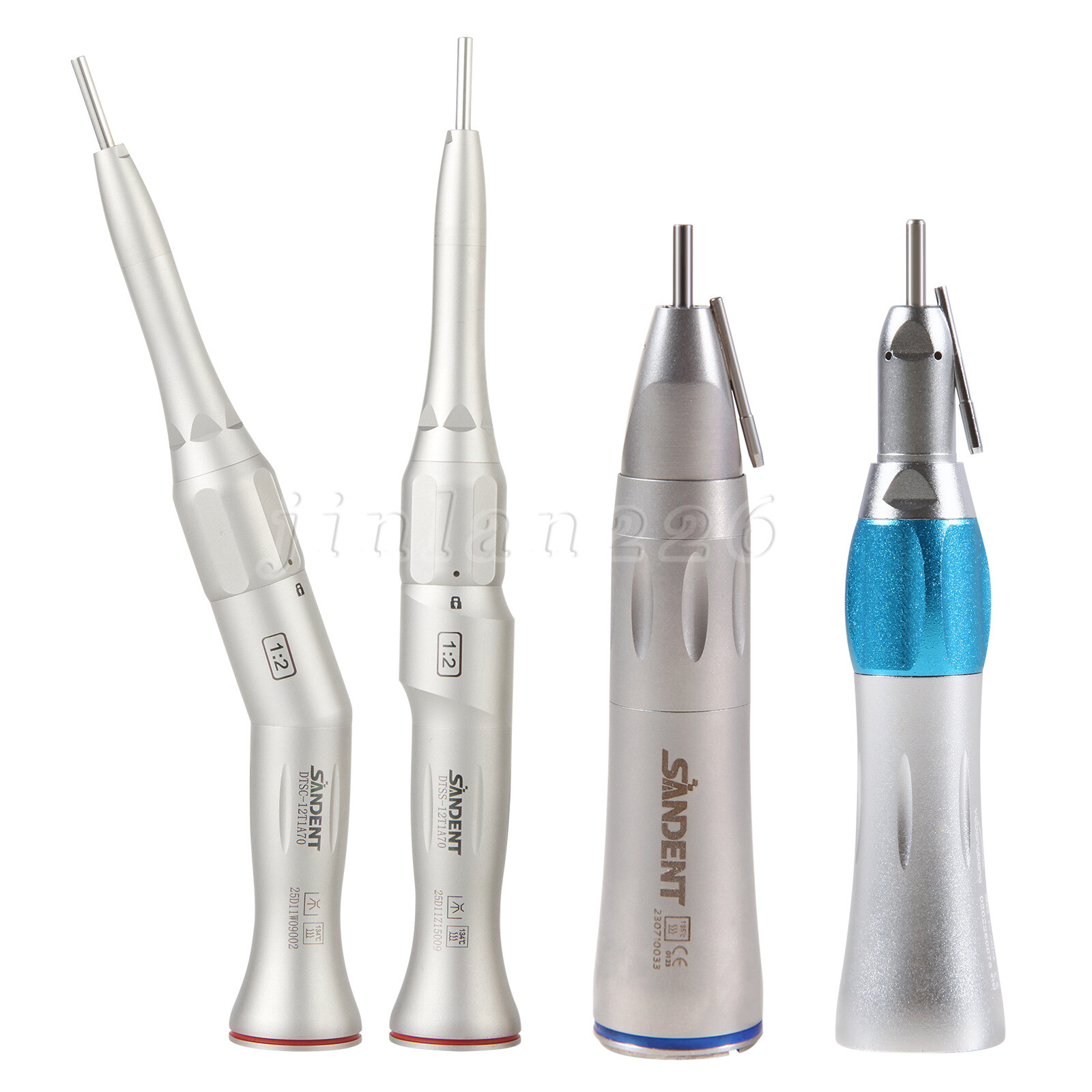 Dental Surgical Straight Handpiece 1:1 1:2 Oral Surgery 20° Angle 1:1 Nose Cone