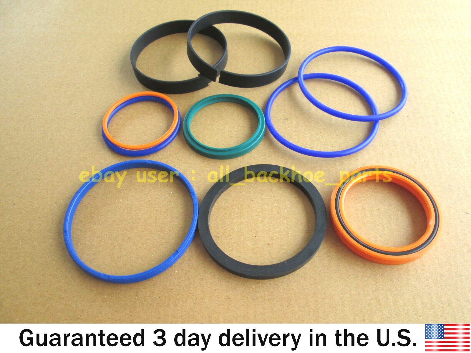 JCB BACKHOE – HYDRAULIC CYL SEAL KIT 60MM ROD x 100MM CYL (991/00145 991/00107)