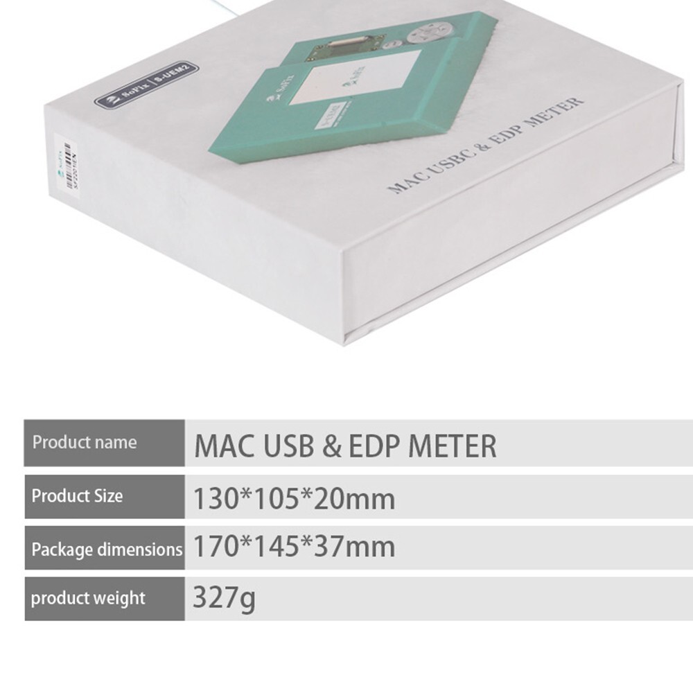 USBC & EDP Meter/ Detector for EDP Connector of MacBook Logic Board/ Screen