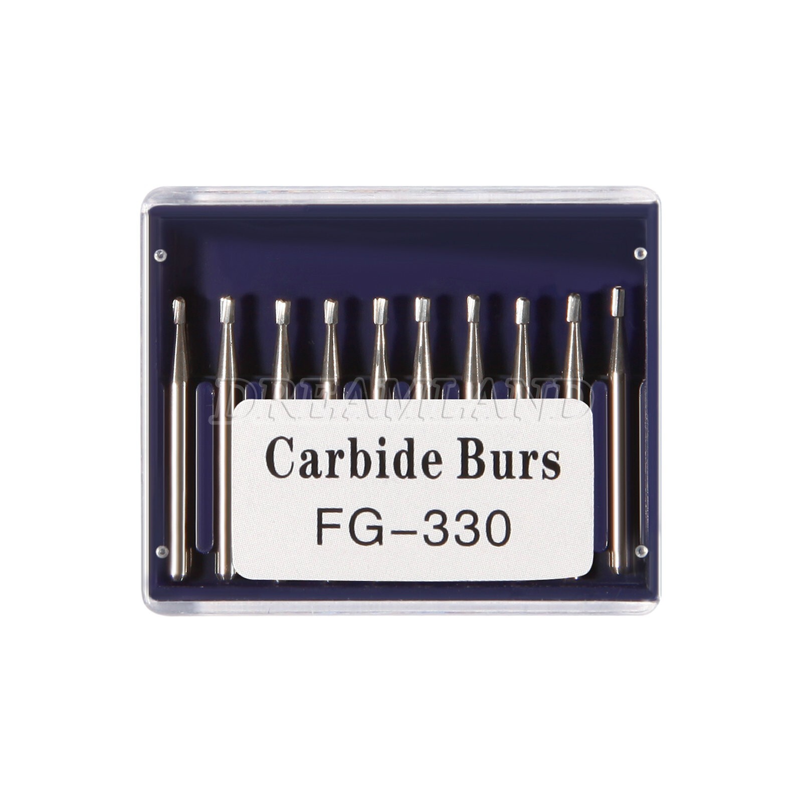 Dental Midwest FG 330 Regular Shank Pear Shaped Carbide Burs 100/Pk