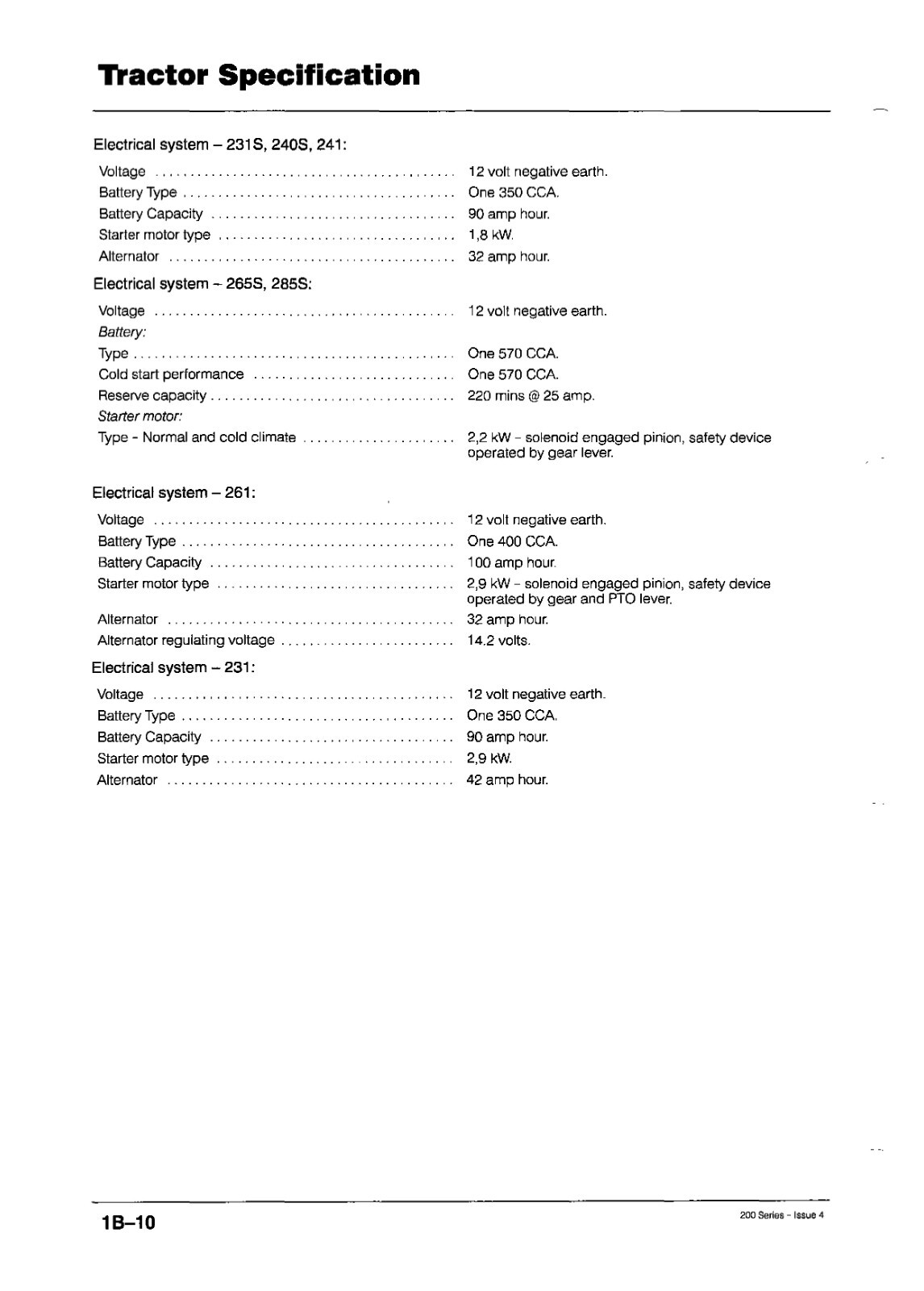 Massey Ferguson Tractors Service Manual Repair 230 231 231S 235 240 241 243 245