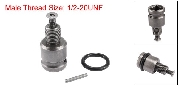 Chuck Adapter 1/2-20UNF 1/2 Inch Square Drive converter for Impact Wrench