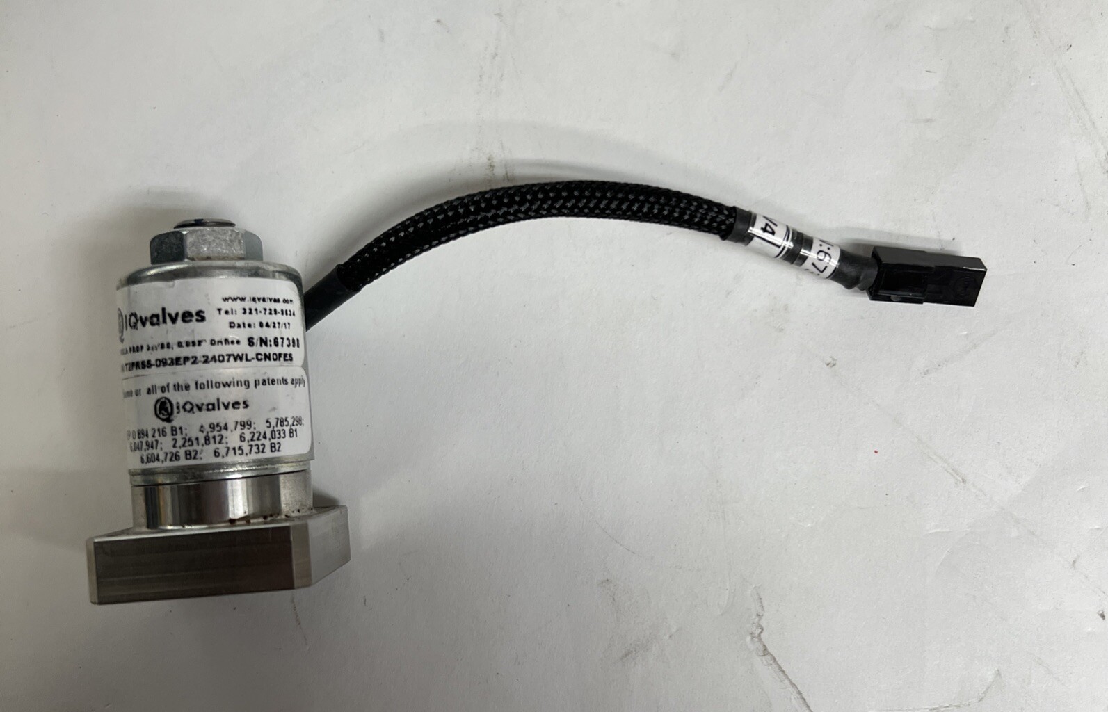 IQvalves Part Number: TE2PRSS-093EP2-2407WL-CNOPES