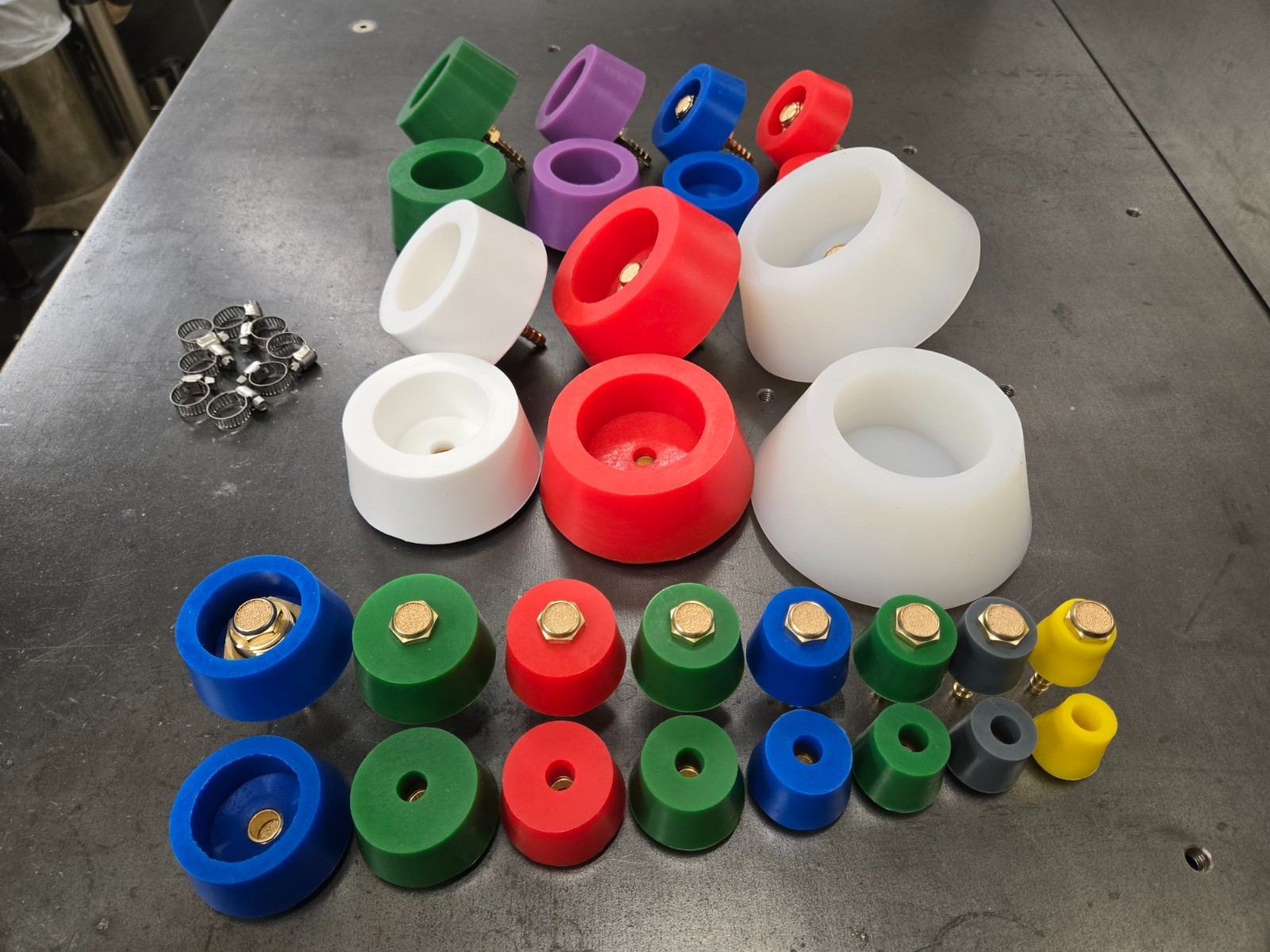 Complete Silicone Back Purge Plug Kit 1 to 5 inch for Tig Welding Stainless