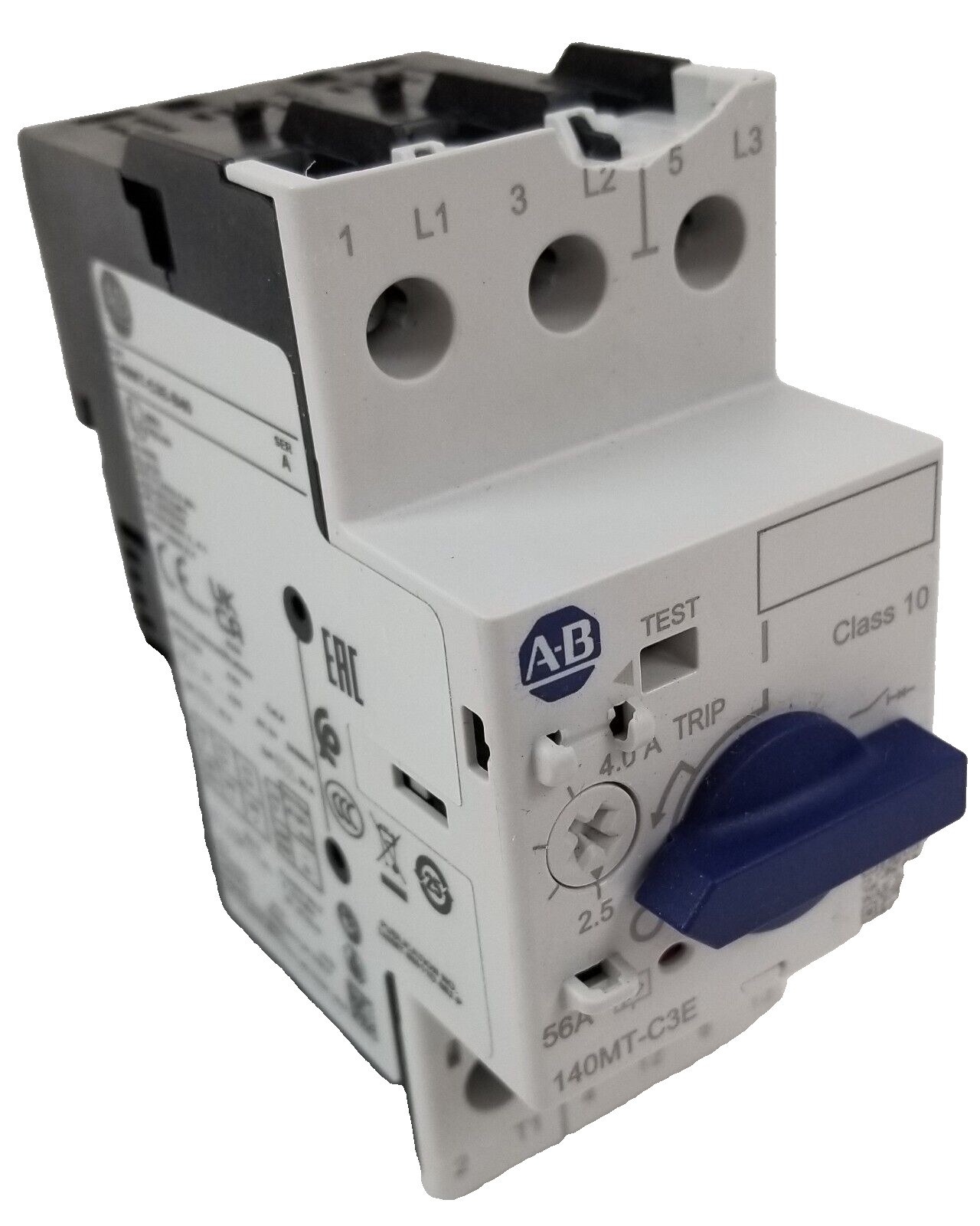 Allen-Bradley 140MT-C3E-B40 Motor Protection Circuit Breaker 2.5-4Amp NEW