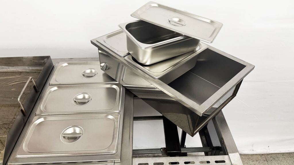 NEW 65″ Taco Cart Griddle Warmer Fryer Stainless Steel Propane LP BBQ