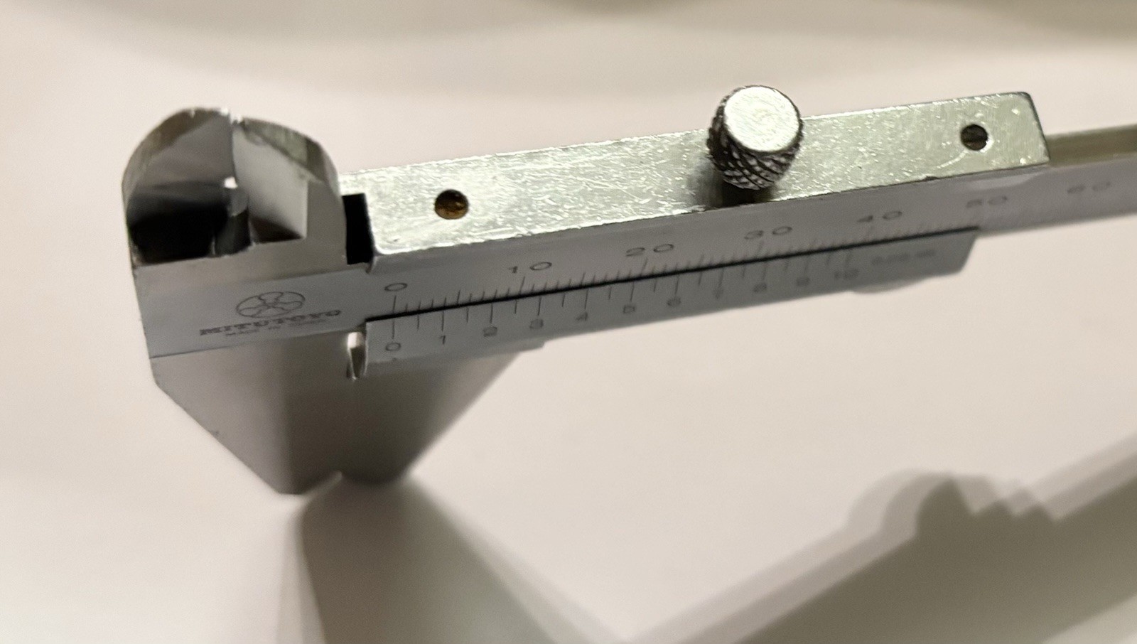 Mitutoyo 200mm Vernier Caliper 0.05mm Stainless Hardened Made in Japan Tested