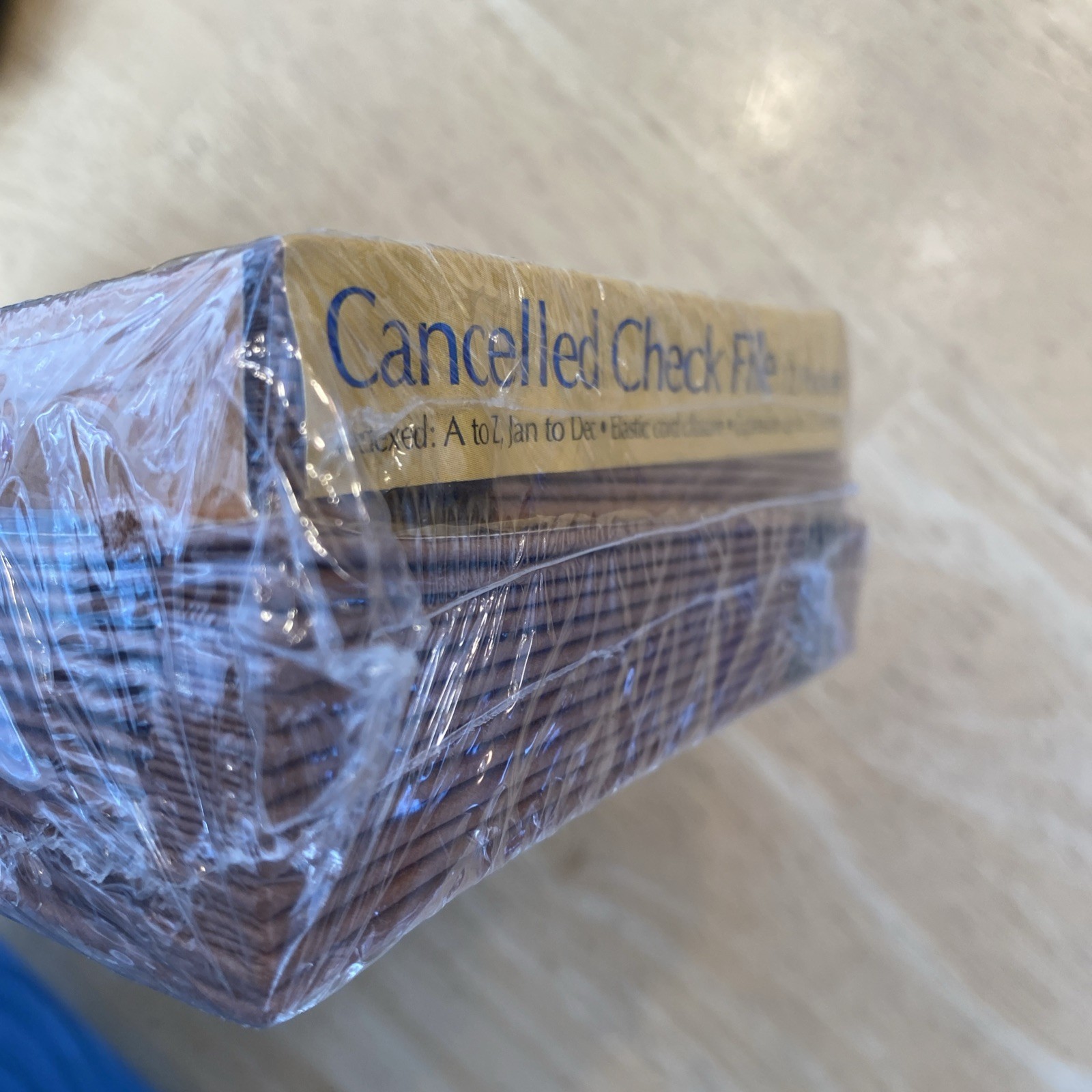 Office Select Cancelled Check File 4.5” x 9.5” LOT OF TWO SEALED – Total of 24