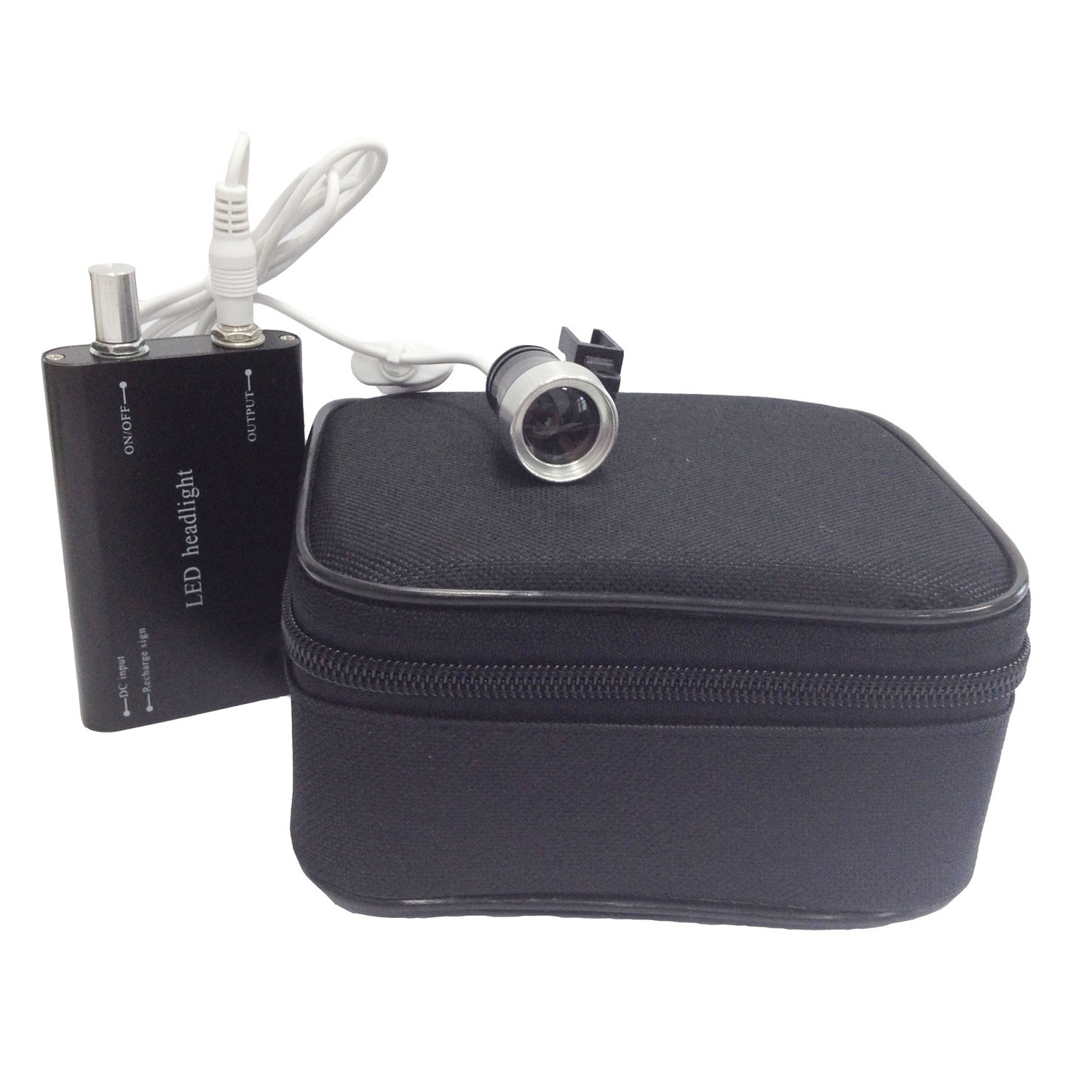 3W Dental LED Head Light Lamp for Surgical Medical 3.5X Binocular Loupes AZDENT