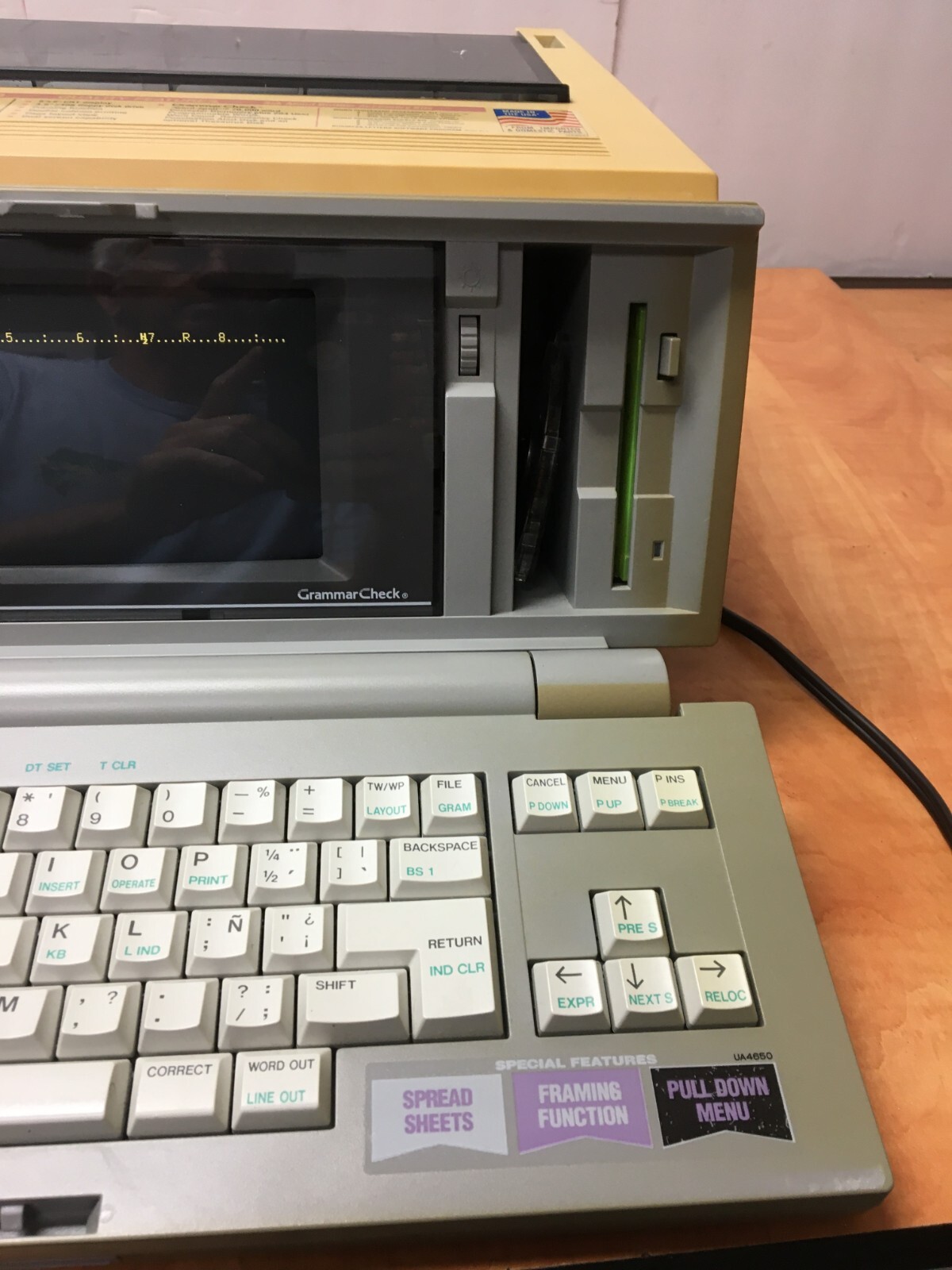 Vintage Brother Word Processor WP-2200 Partially Tested See Video