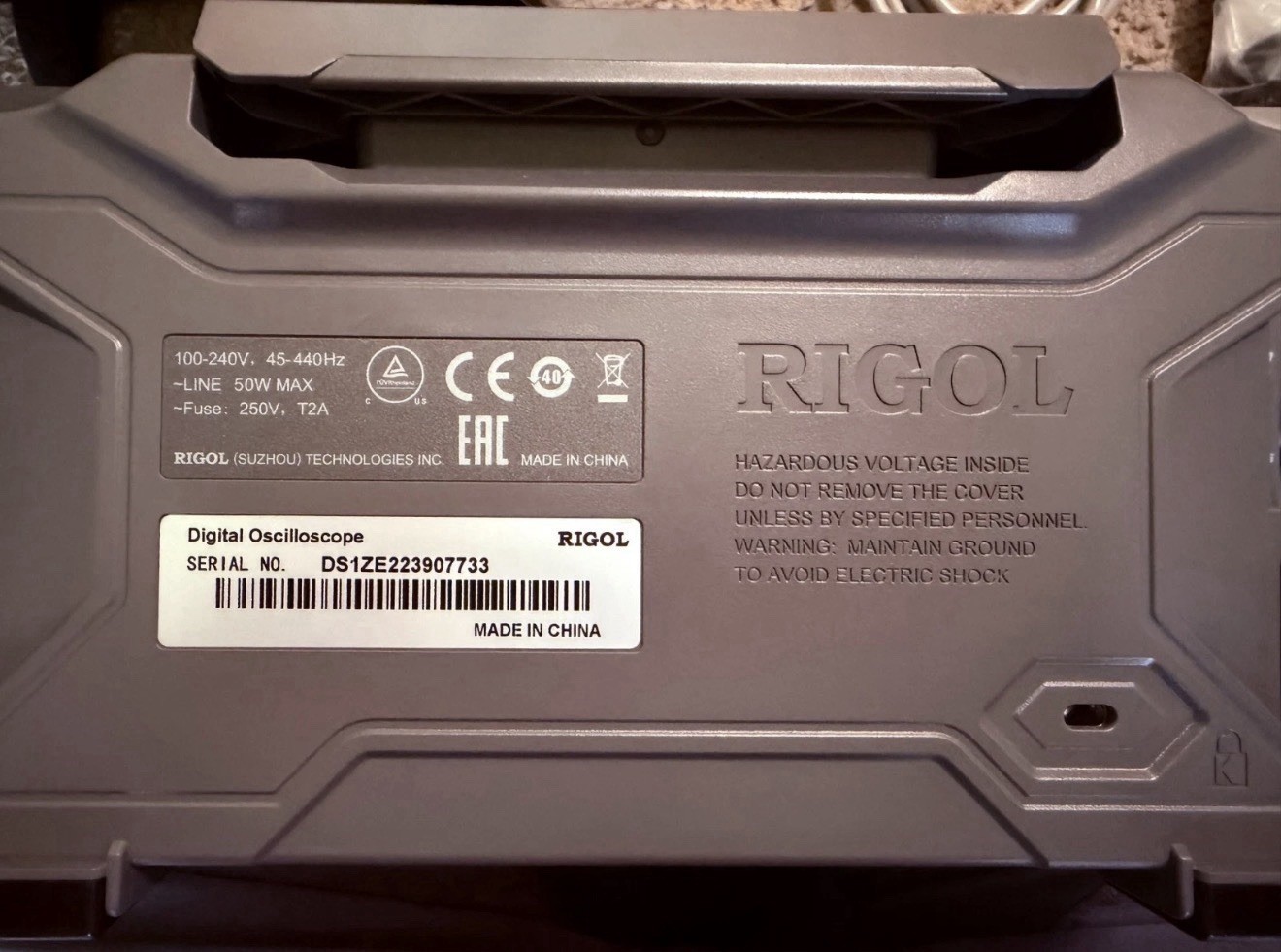 Rigol DS1202Z-E Digital Oscilloscope – 2 Channel – Excellent Condition