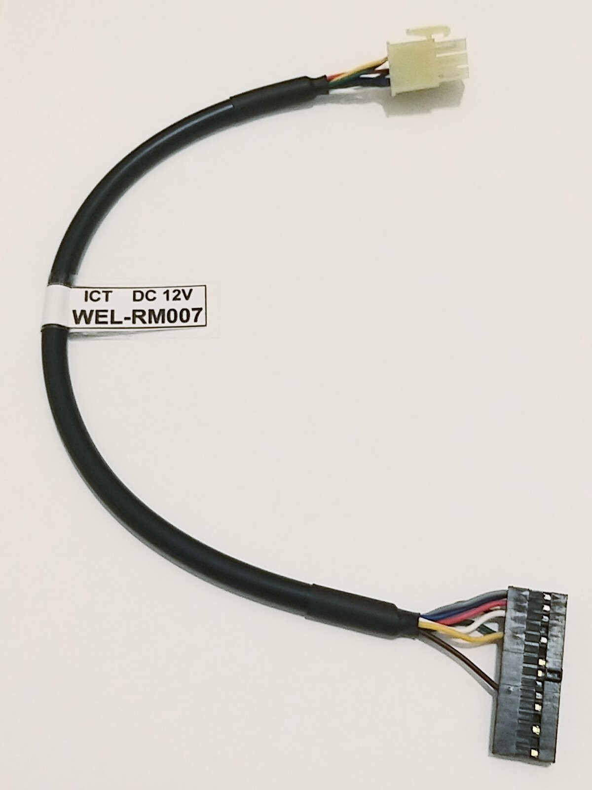 WEL-RM007 ICT A6 V6 Bill Acceptor Note Validator DC 12V Cable Harness 8 Wires