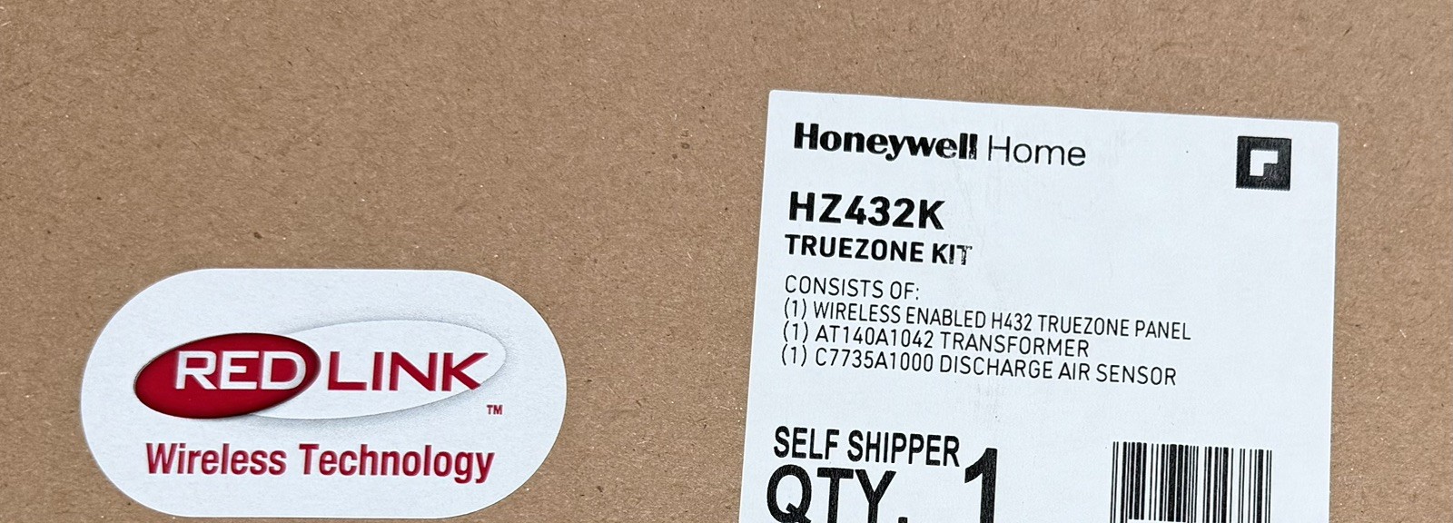 Honeywell HZ432 TrueZONE Panel Kit