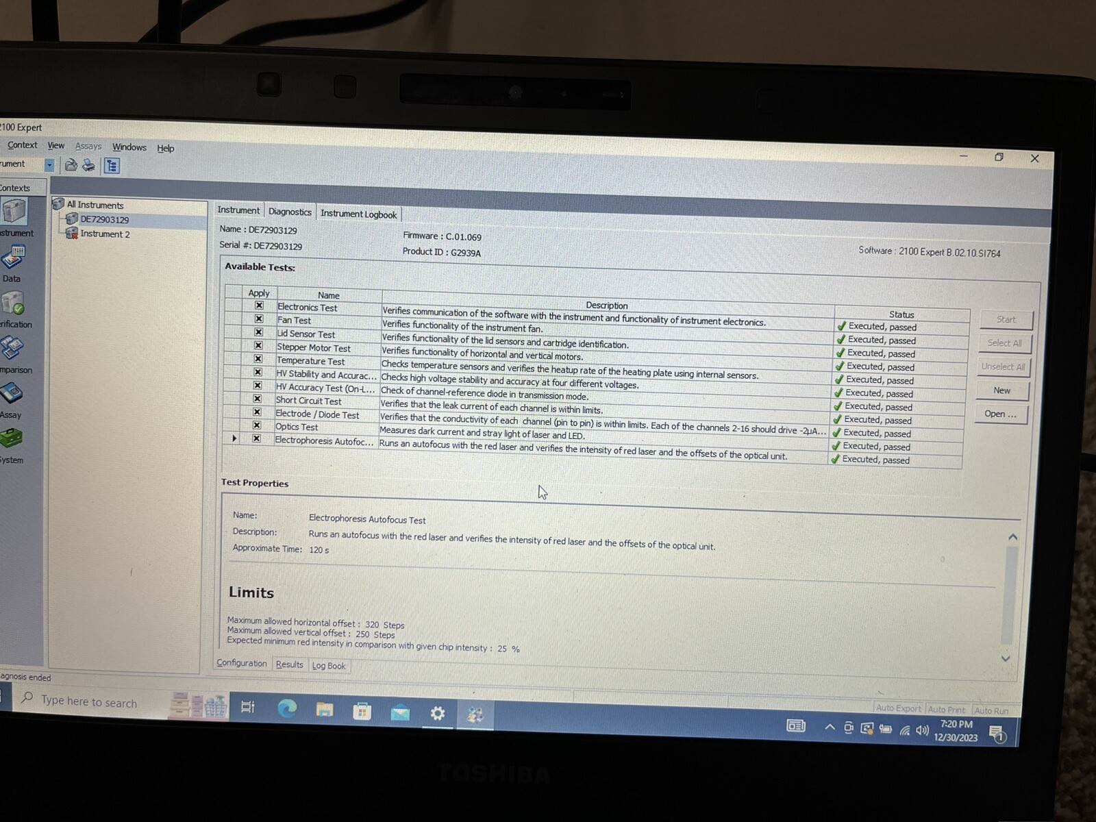 Agilent 2100 Bioanalyzer G2939A TESTED with 6 Months Warranty