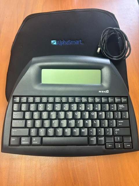 AlphaSmart Neo2 Portable Word Processor with Case and Cable – Tested Working