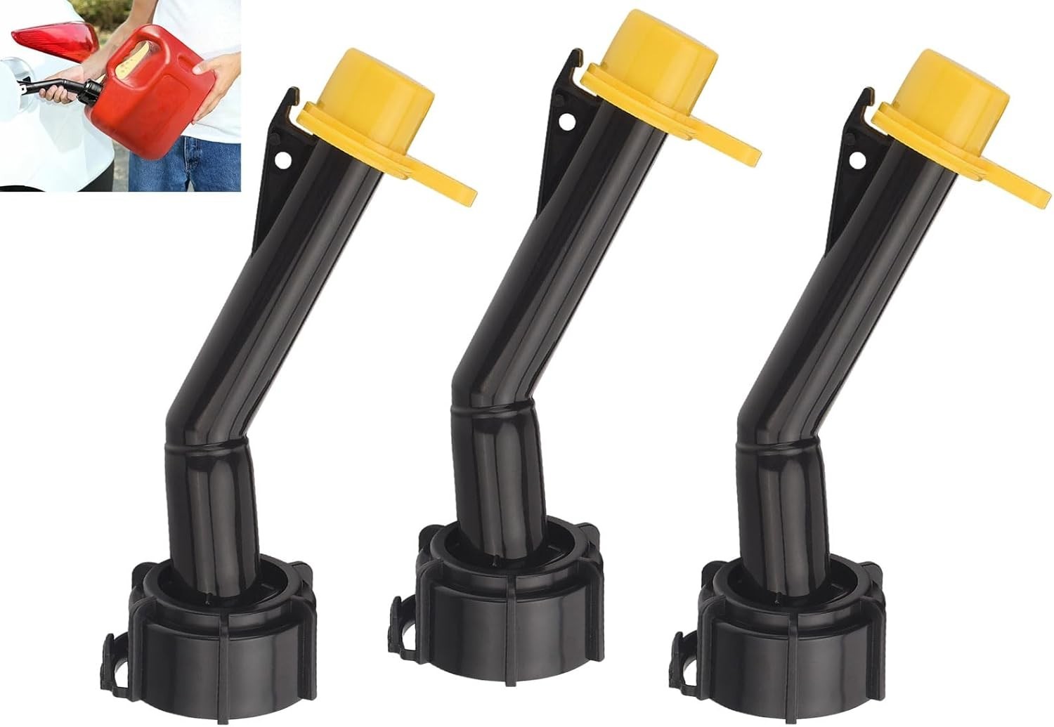 3 Pcs Fuel Gas Can Jug Spouts Nozzles & Rings & Caps for Blitz 900302 900092 …