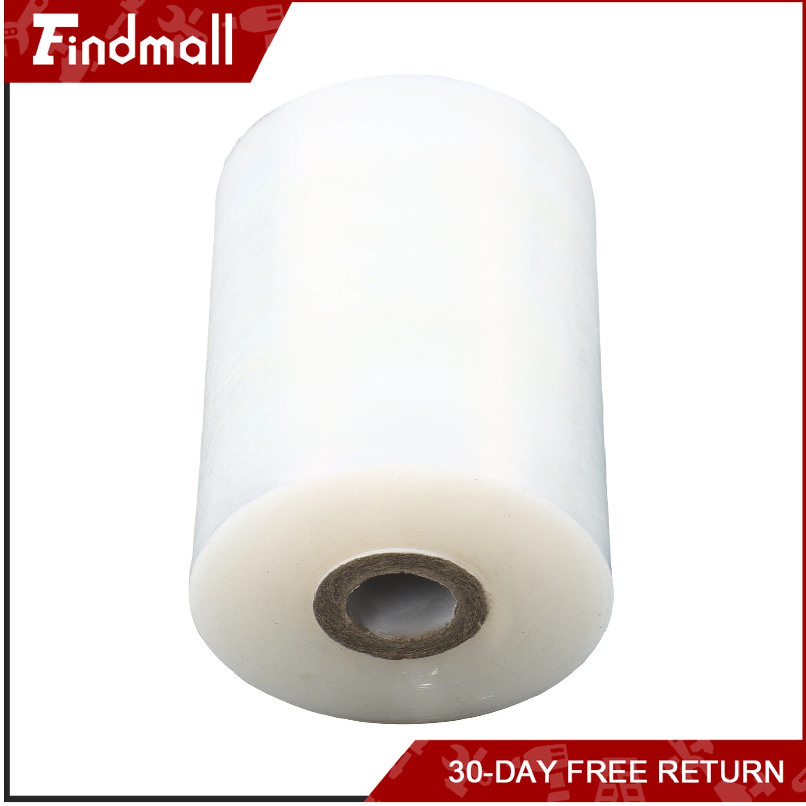 Findmall 4 Rolls 5 Inch x 1000 Ft Clear Stretch Wrap Film with 2 Pcs Handle
