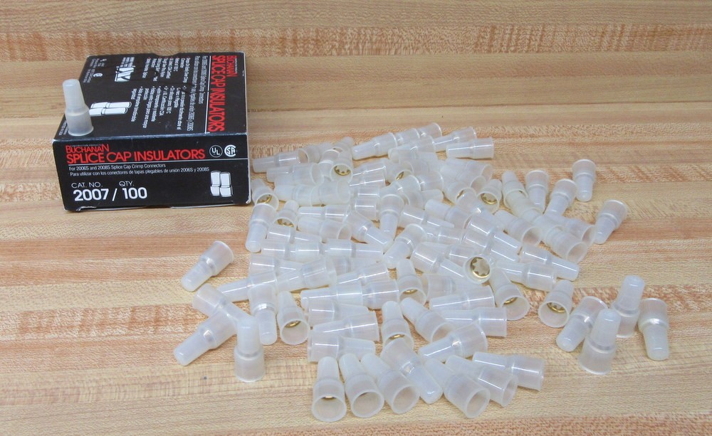Buchanan 2007 Splice Cap Insulator (Pack of 100)