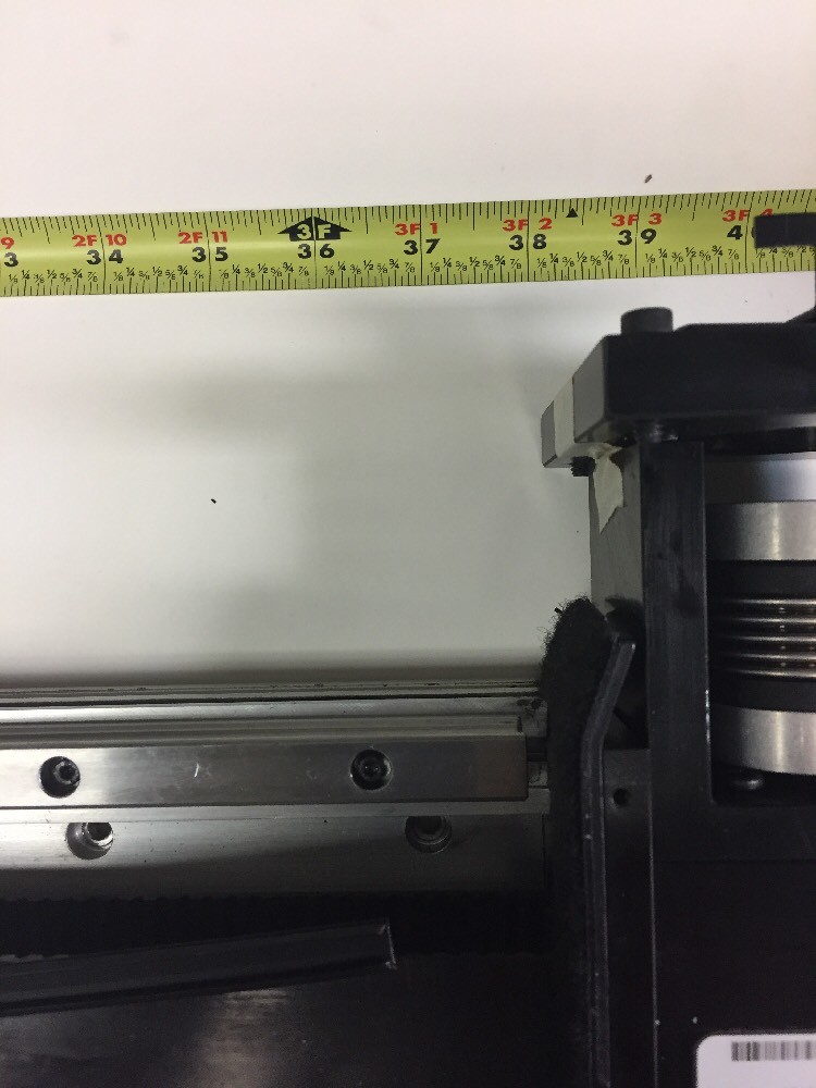 LINTECH BELT DRIVEN PRECISION SLIDE MODEL # 204491 REV.”C”WARRANTY*