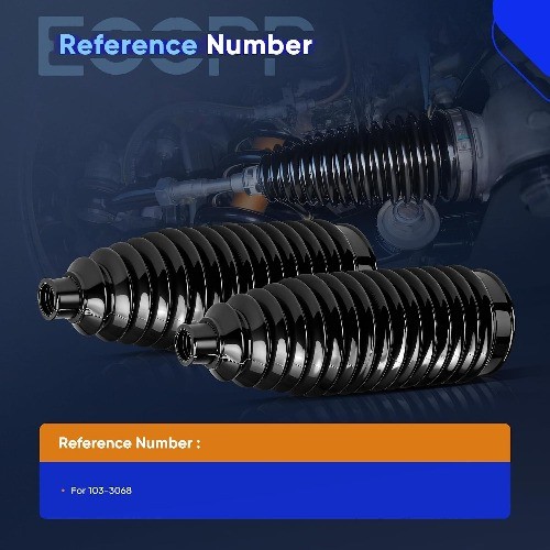 2PCS Rack & Pinion Bellows Kits Front Steering Boot Fit For Chevy For Ford Toyot