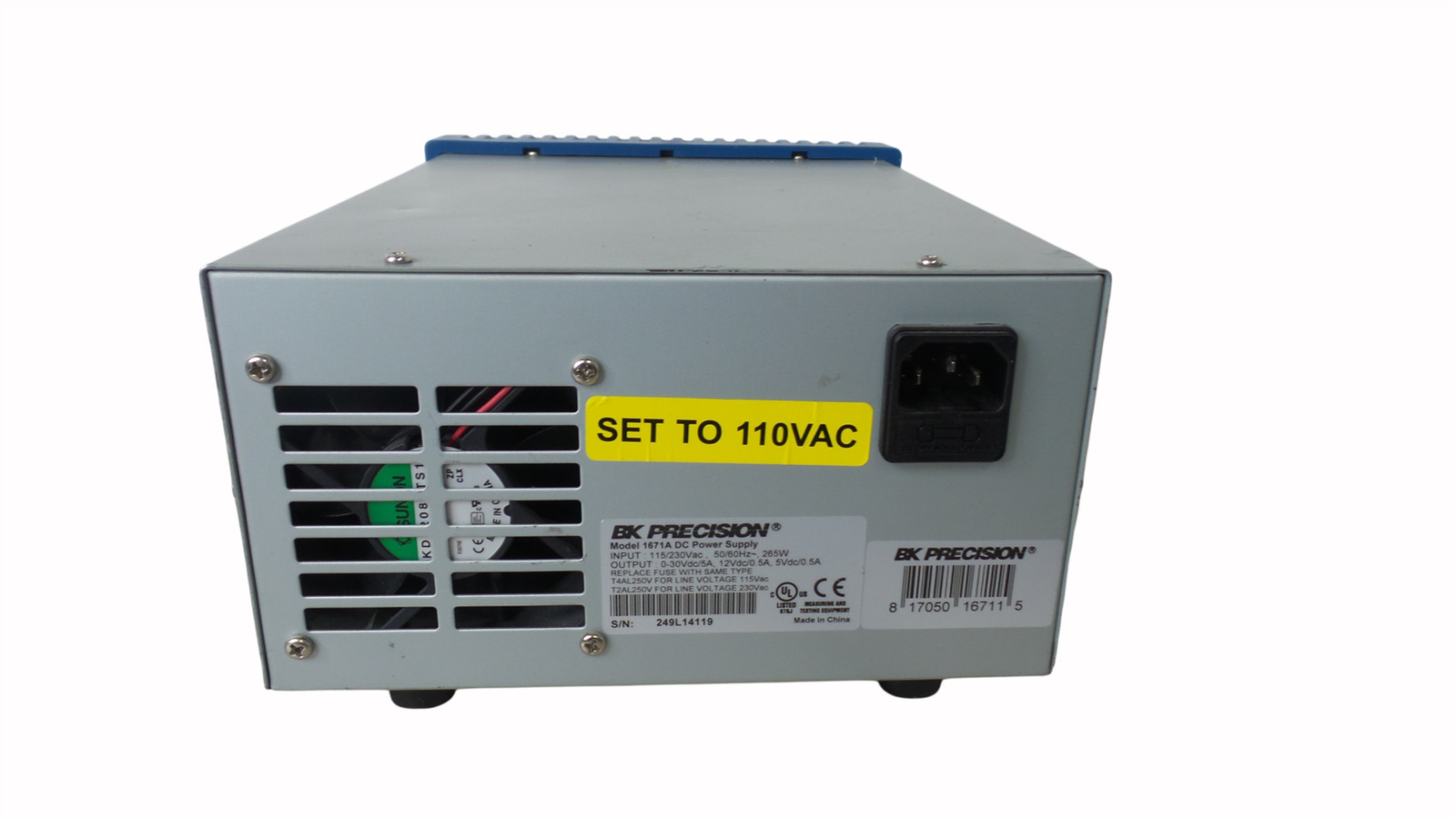 B&K Precision 1671A DC Regulated Power Supply – Free Shipping