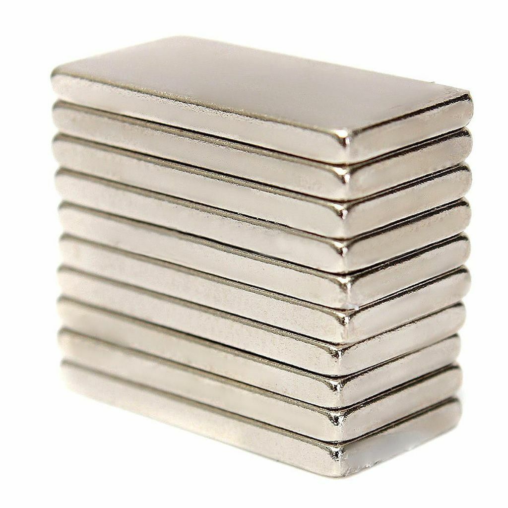 10~100Pcs Magnets Block Cube Super Strong Rare Earth Neodymium Magnetic N50 USA