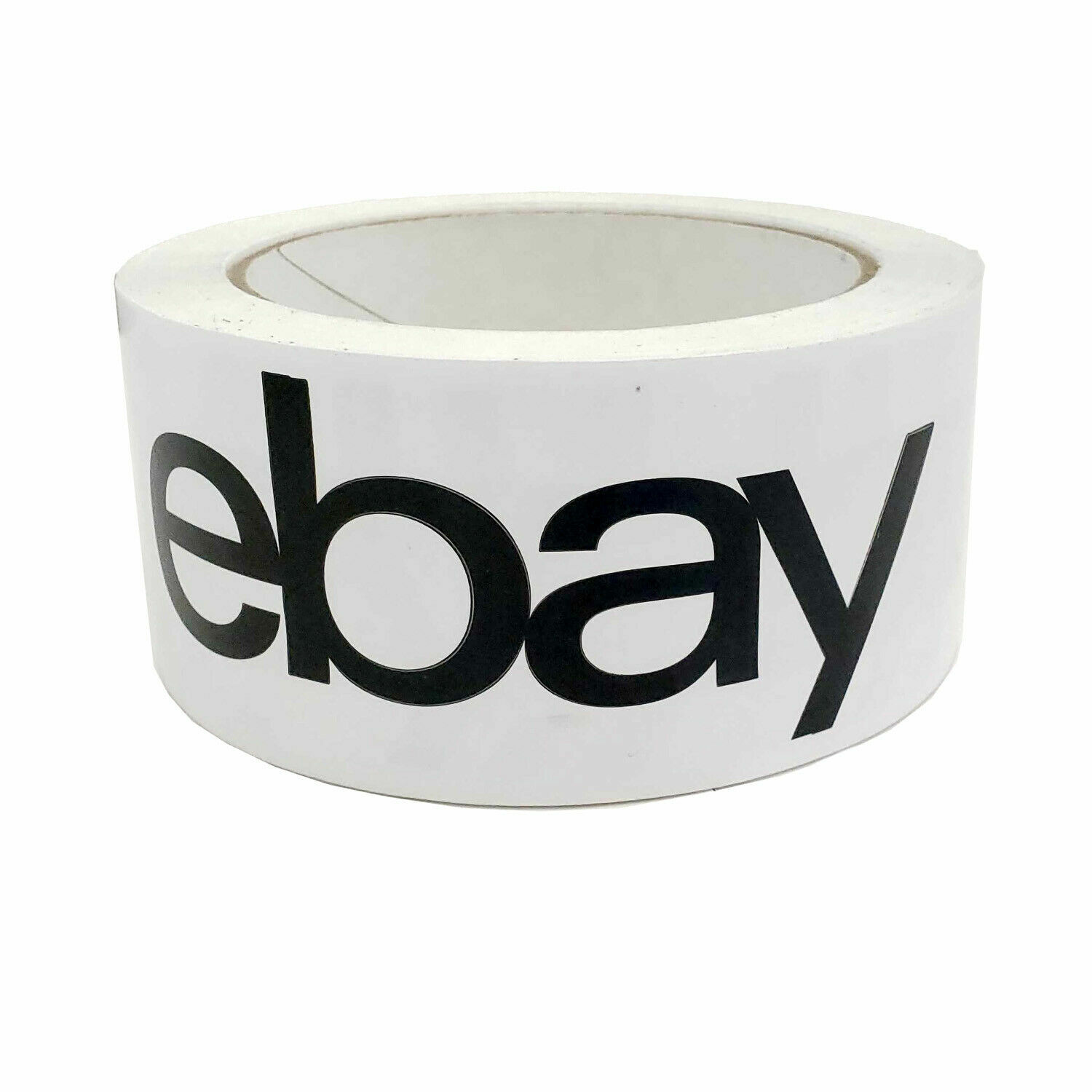 2″ x 75 yards BLACK – Official eBay Branded Packaging Tape 4-Pack ***NEW***