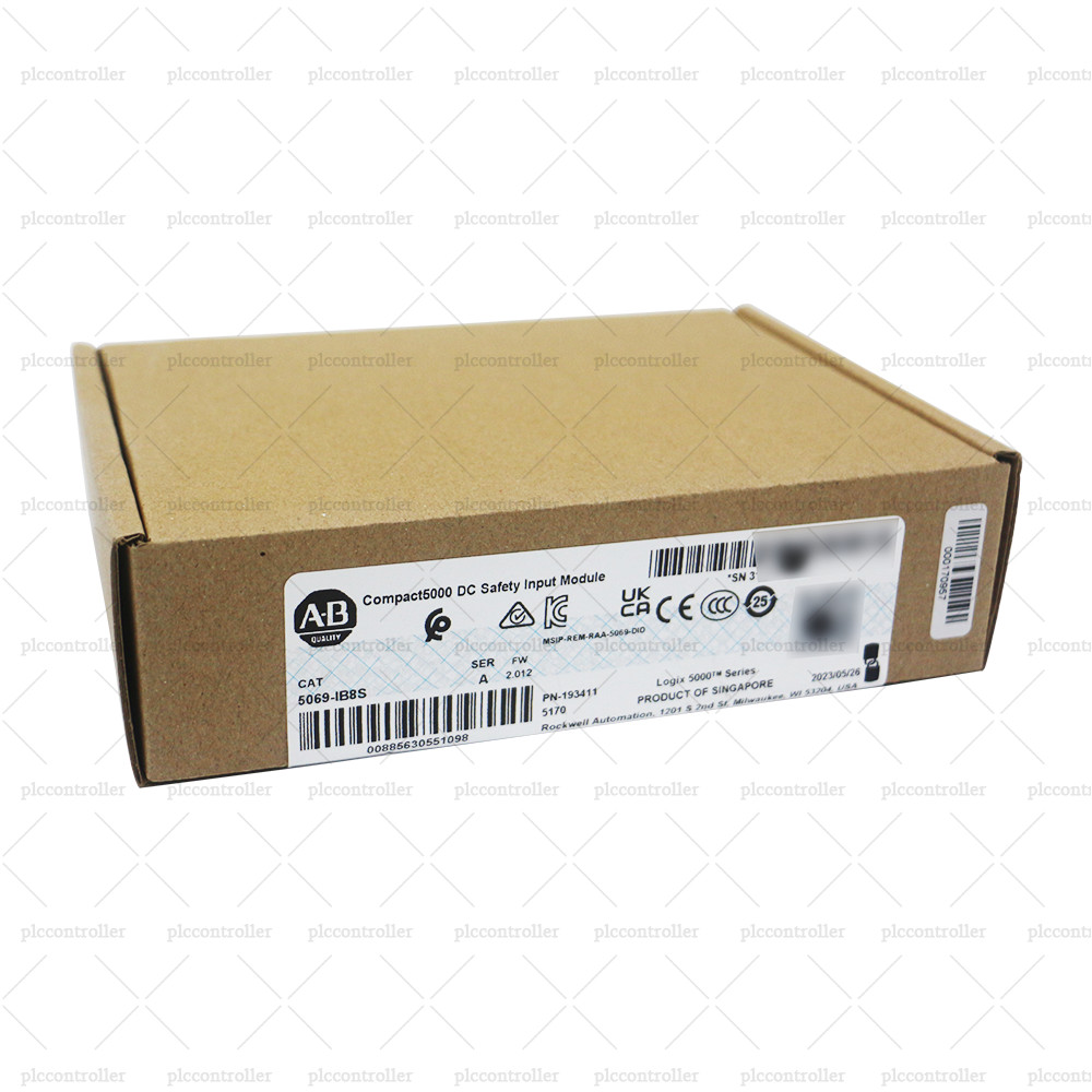 New Allen-Bradley 5069-IB8S Compact 5000 8 Channel 24VDC Safety Input Module