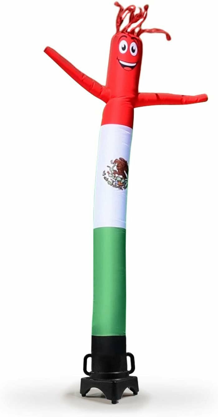 Mexico Mexican Flag 8 Foot Tall Inflatable Tube Man Air Powered Waving…