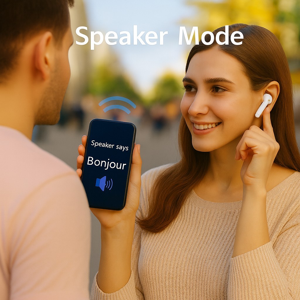 Timekettle M3 Earbuds 3-in-1 Language Translation No Subscription – White Color