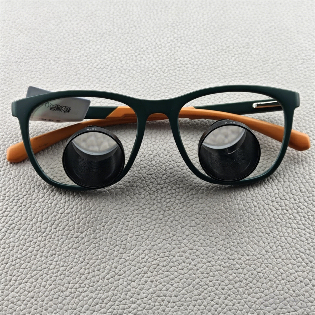48g Ultra-Light Dental Surgical Loupes 2.0X 3.0X Ergonomic TTL Magnifier Glasses