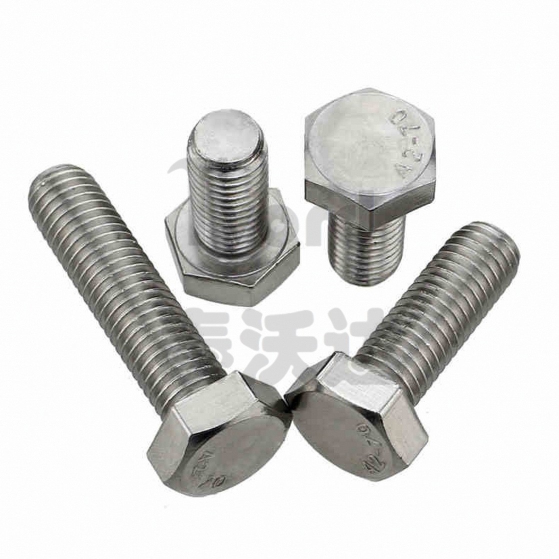 M6 M8 M10 M12 Hex Tap Bolts Left Hand Threaded Hex Head Cap Screws A2 Stainless