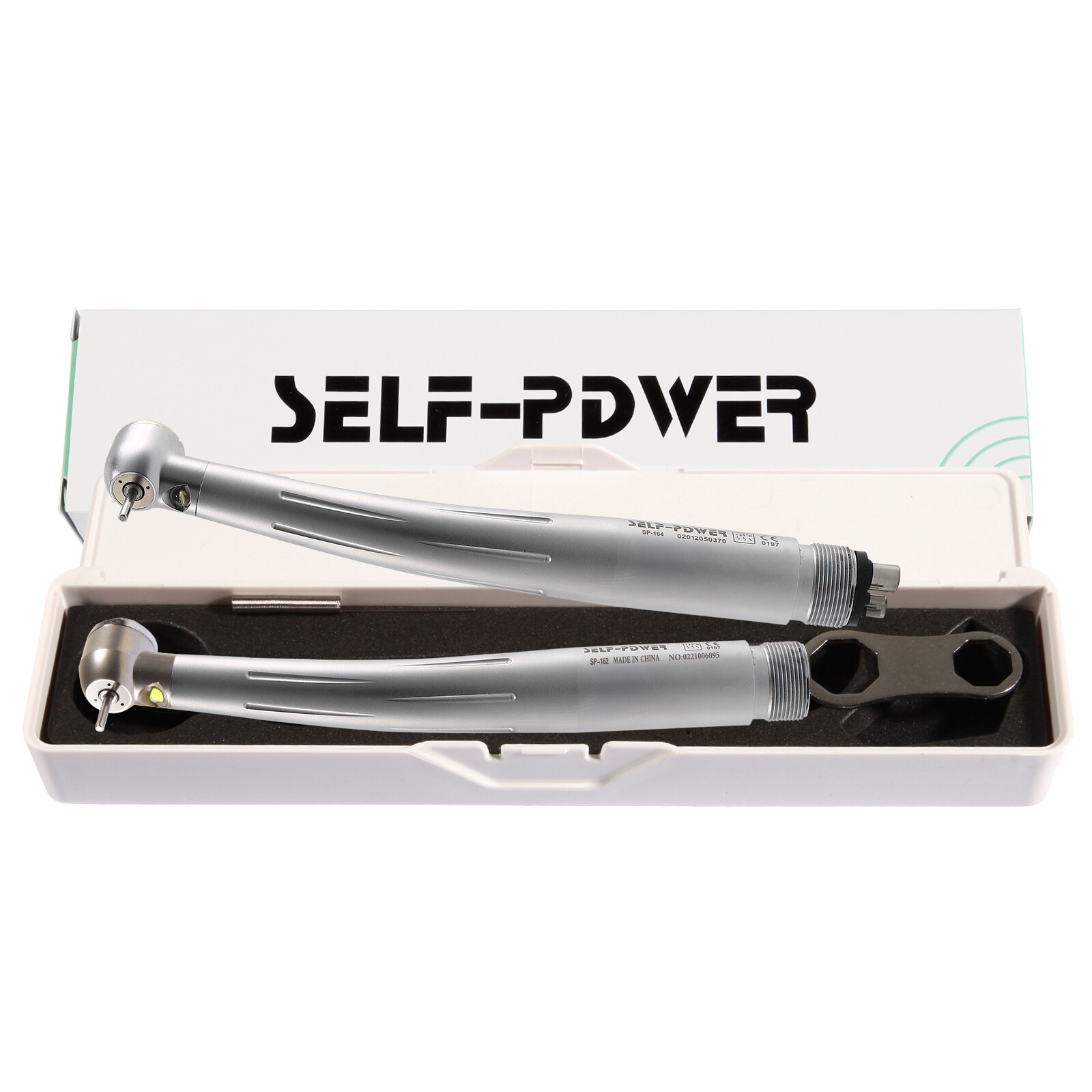 SELF-POWER Dental High Speed LED E-generator Handpiece 4Holes 2Holes Turbine