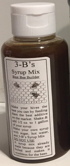 1 bottle of 3-B’s Syrup Mix Additive, best on the market. FEED YOUR BEES NOW!