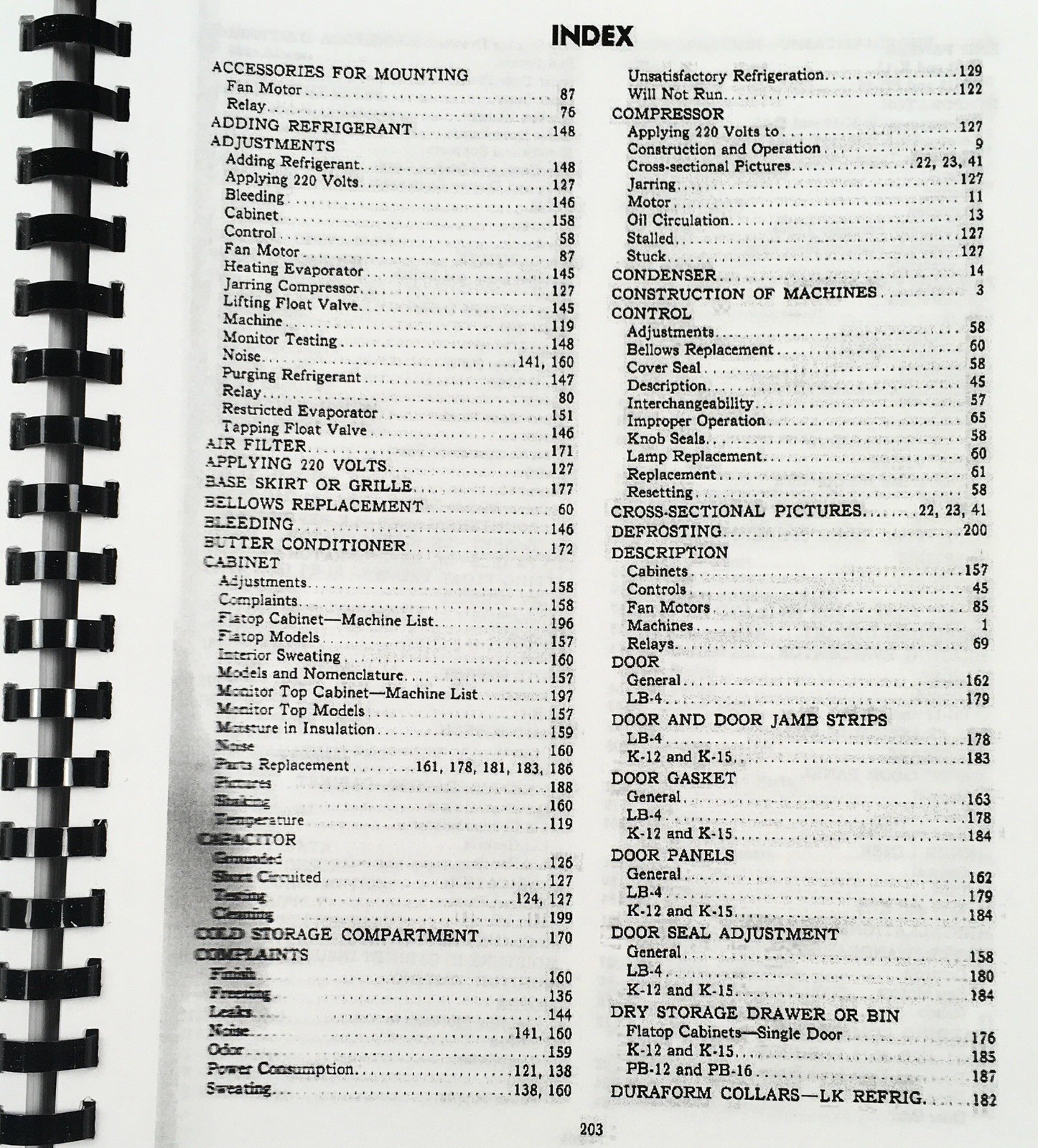 General Electric Refrigerator CE CF CG CH CJ CK DK FBA LK Service Manual Repair