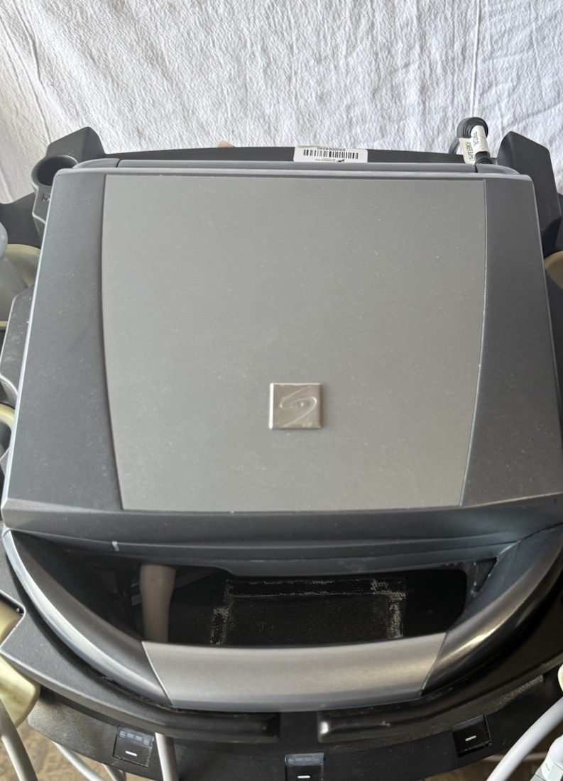 SonoSite M-Turbo Ultrasound System (2014) With 2 Transducer Probe & Rolling Car
