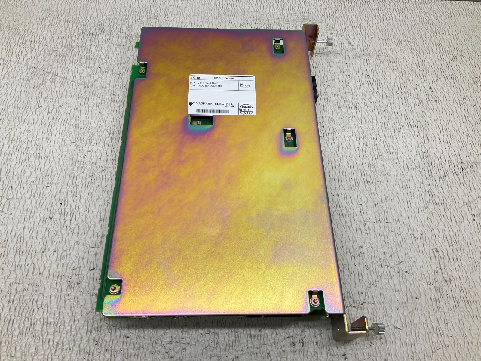 Yaskawa JZNC-NIF01-1 Control Board JANCD-NI00-1-1 JZNC NX100 (TSC)