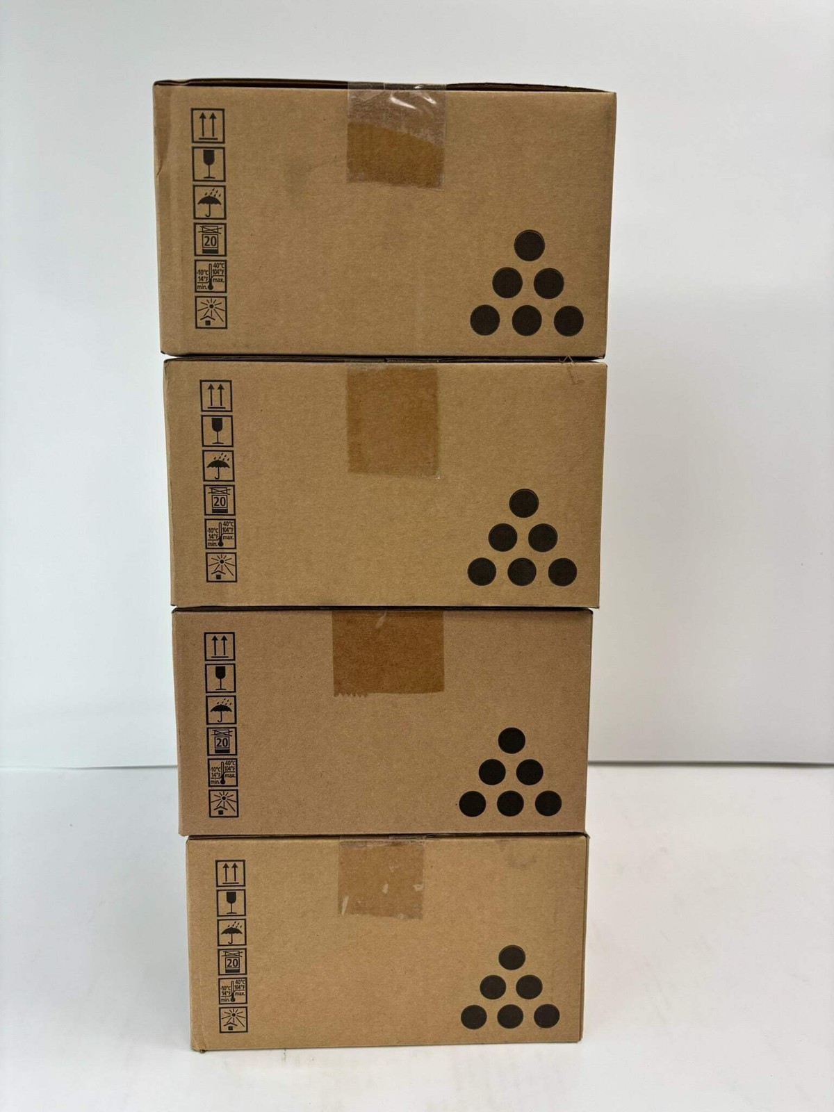 Lot of 4 Genuine Ricoh Aficio SP 3400HA Black Print Cartridge 406465, M850-01