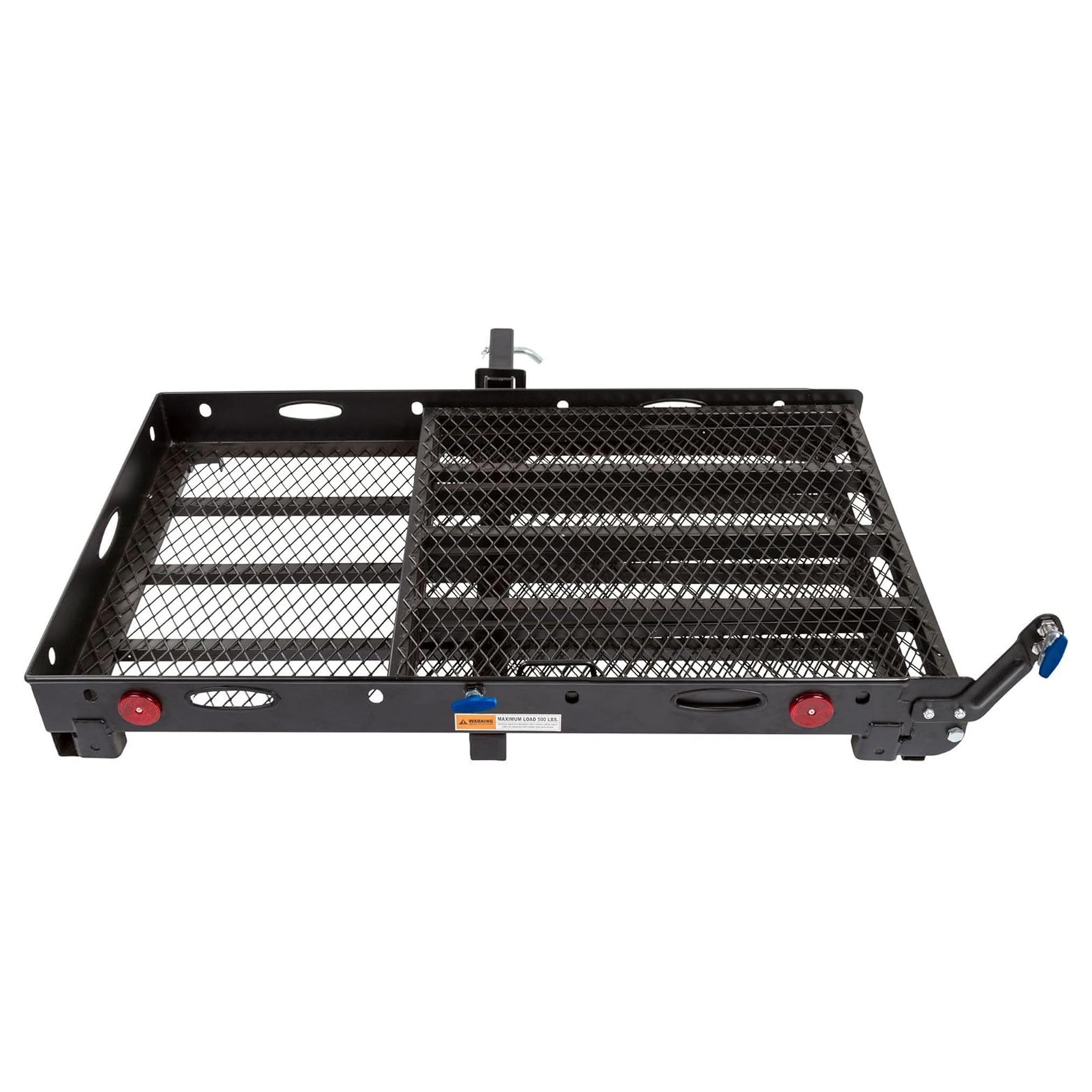 Silver Spring 48″x28″ Folding Wheelchair Carrier w/Ramp & Hitch Mount (Open Box)