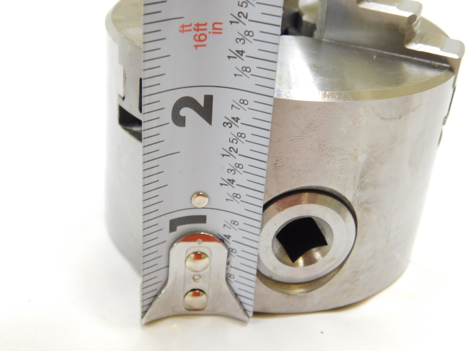 Manual Lathe Chuck Self-Centering Plain Back 3″ Diam X 3 Jaws K11-80(G)