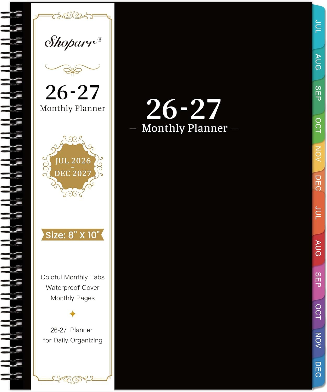 2026-2027 Monthly Planner – Academic Planner/Calendar 2026-2027, JUL 2026 – DEC