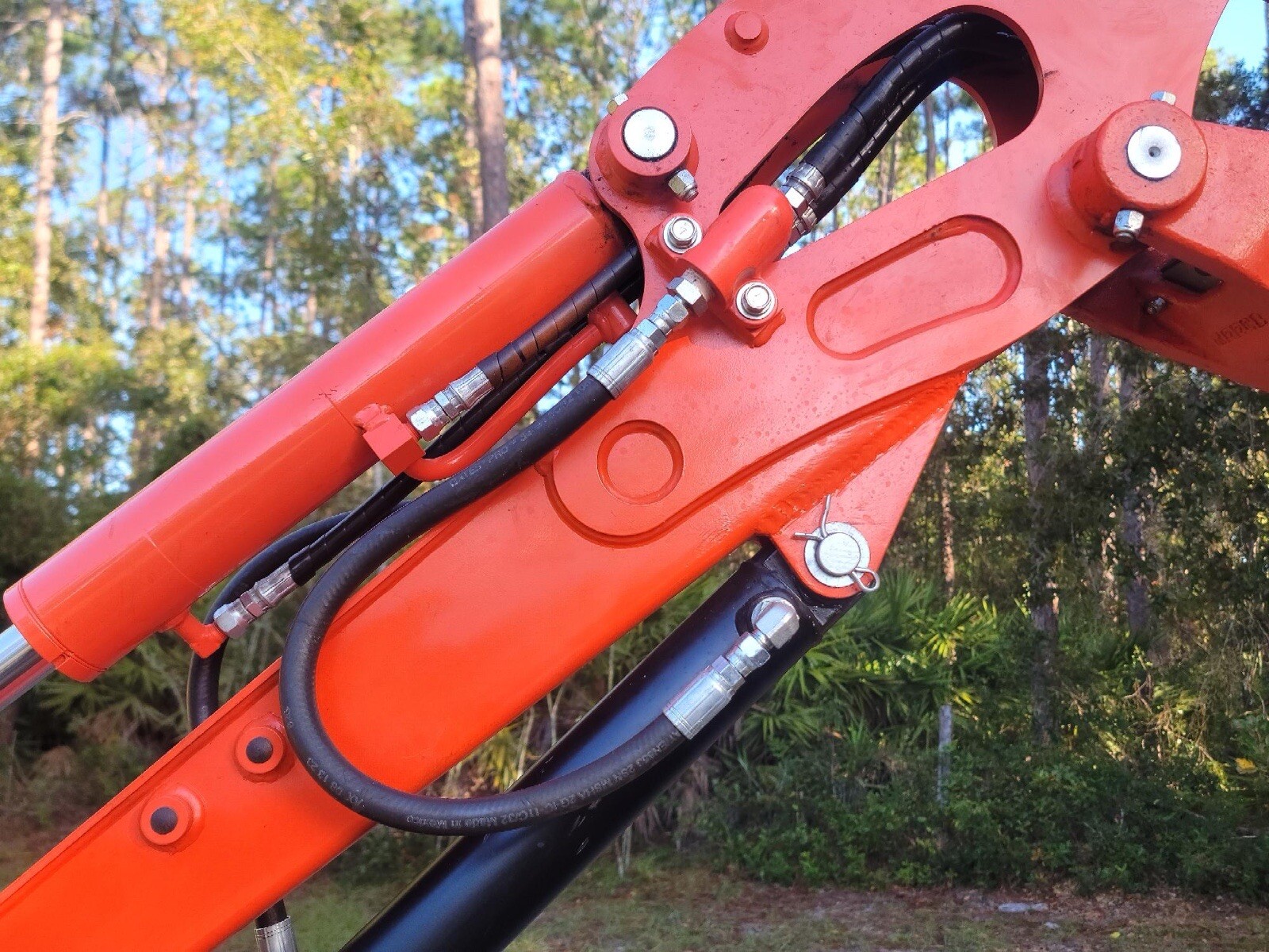KUBOTA KX018 U15 U17 U20 PIN ON HYDRAULIC MINI EXCAVATOR THUMB