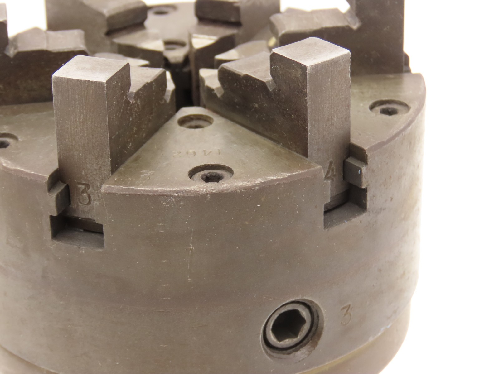 Buck Chuck 1462 6 Jaw Adjust-Tru Self Centering Manual Lathe Chuck 4″ OD
