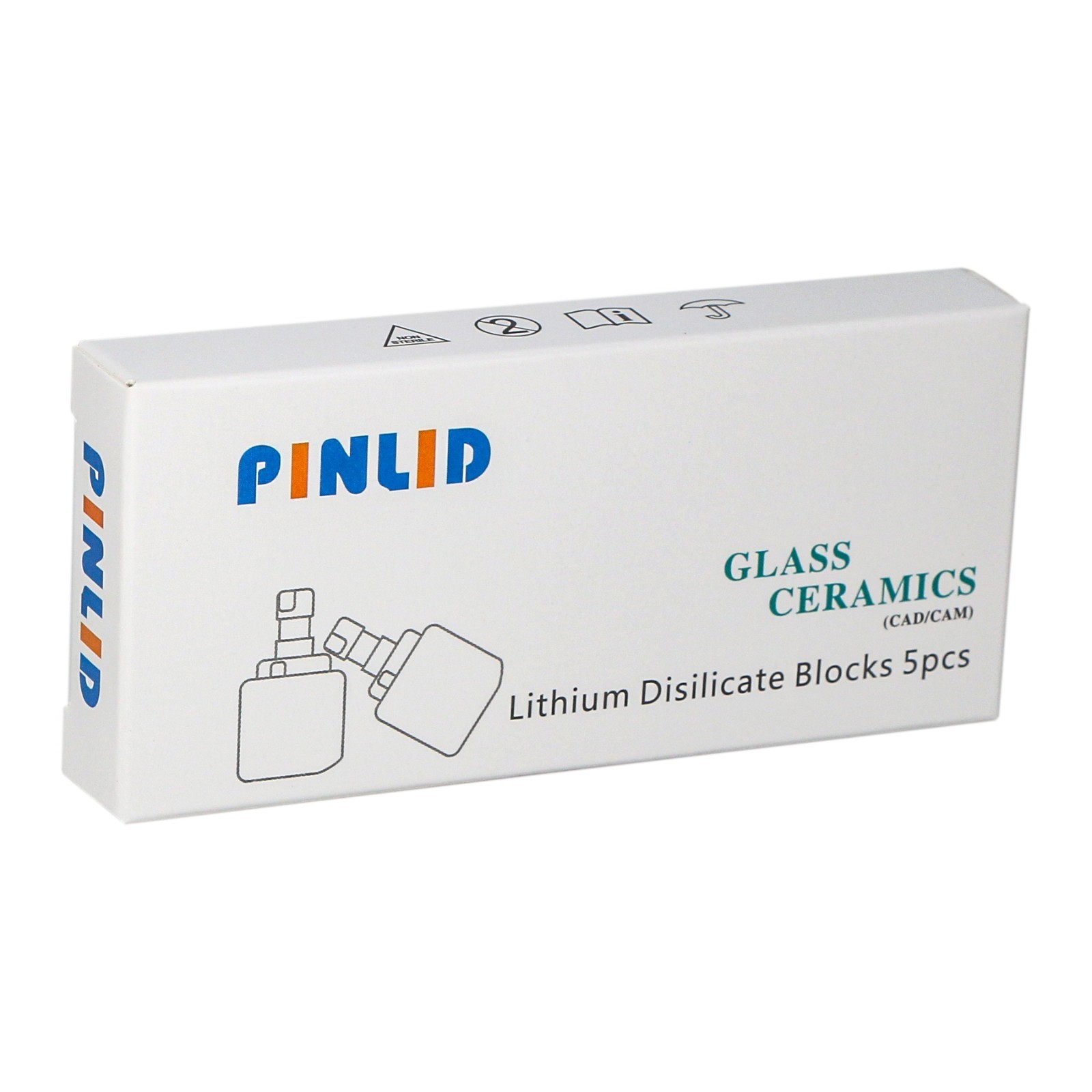 US Dental Emax Glass Ceramic Blocks C14 HT/LT Lithium Disilicate CAD/CAM CEREC