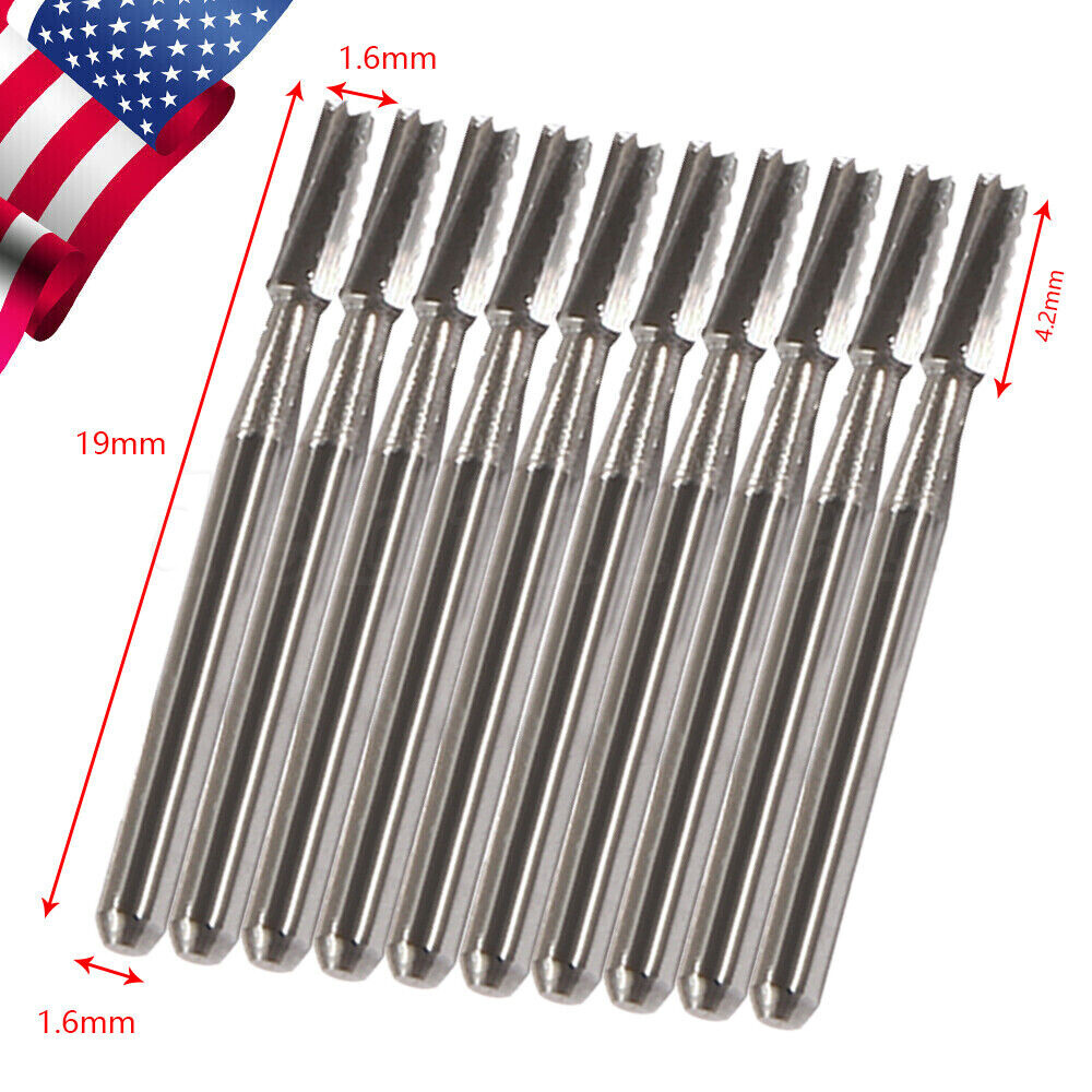 Dental Carbide Burs Tungsten Steel Bur FG 558 Pear for High Speed Handpiece
