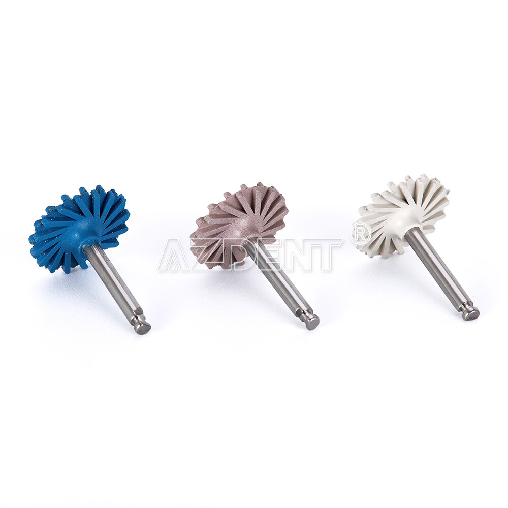 Dental Composite Polishing Kit Diamond RA HP Polisher Burs F Contra Angle 2.35mm