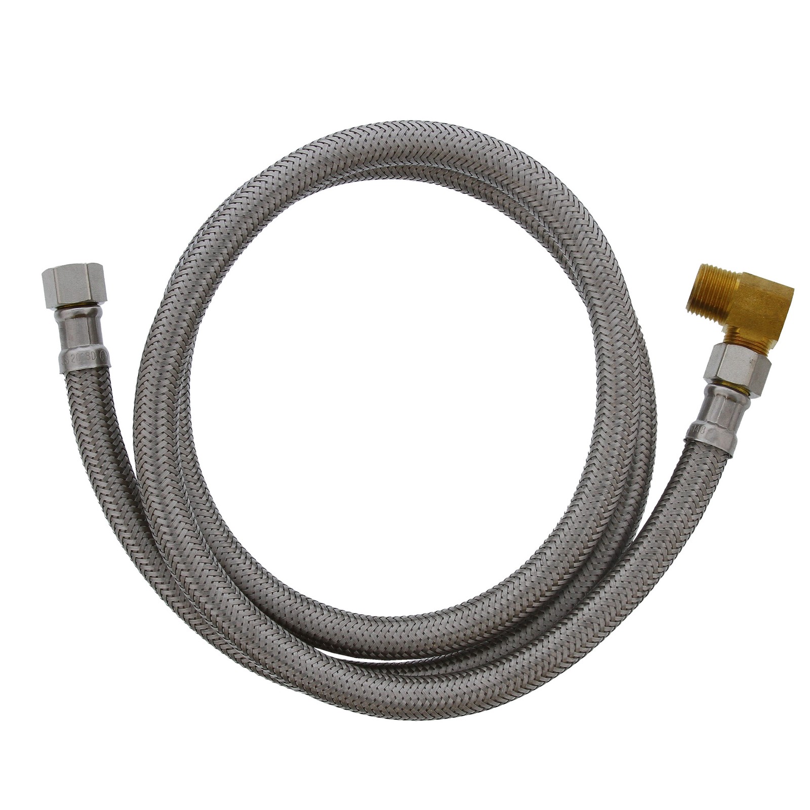 Jones Stephens S04233 3/8ODX3/8X48 90 SS DW CONN – Stainless Steel