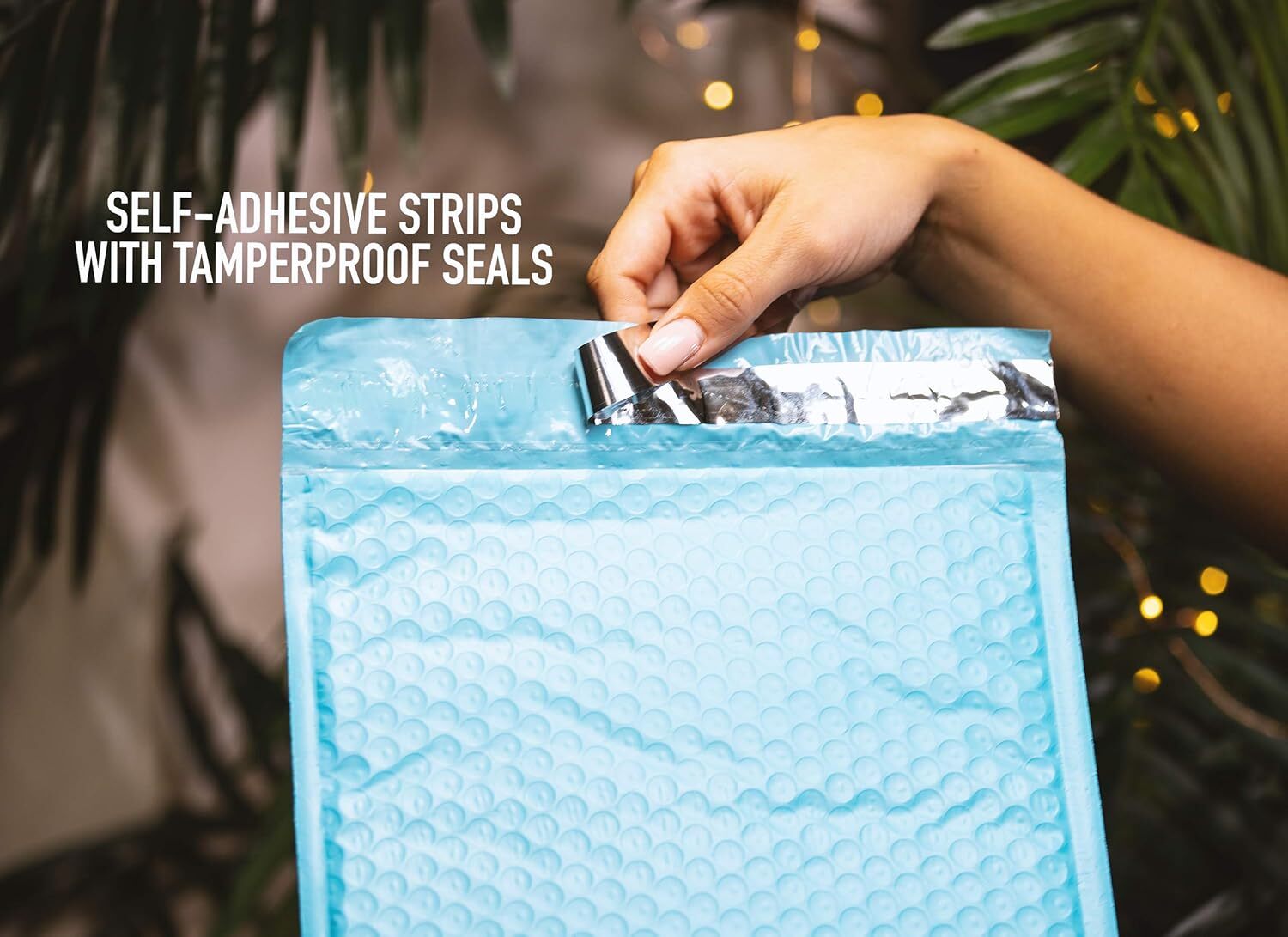 PASTEL BLUE COLOR POLY BUBBLE MAILERS SHIPPING PADDED BAGS MAILING ENVELOPES