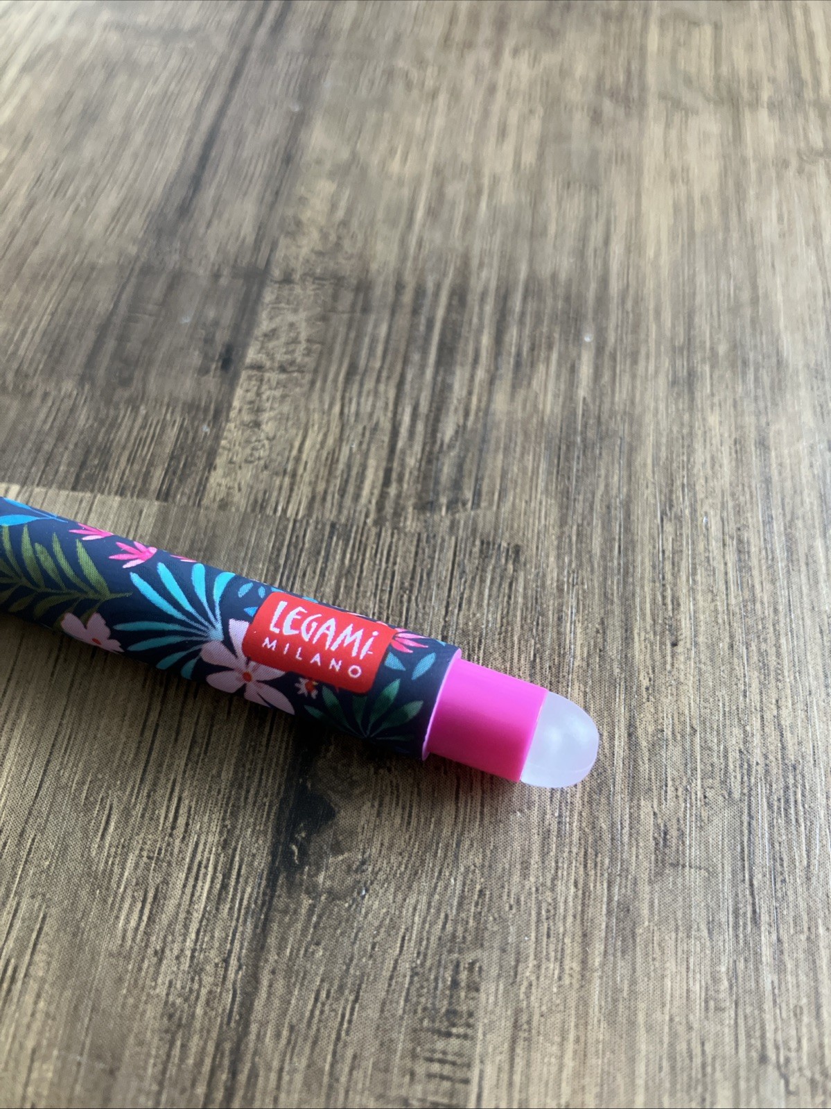 Legami FLORA/BLOOM YOUR OWN WAY 🌷Erasable Gel,TURQUOISE (1 PEN)DISCONTINUED